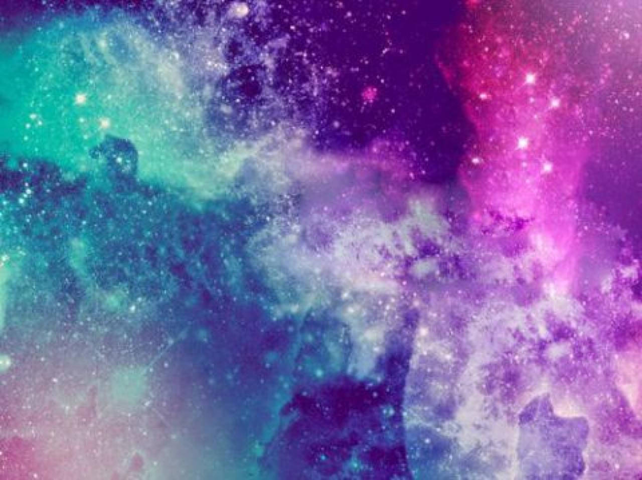 “explore The Infinite Possibilities Of A Colorful, Dreamy Girly Galaxy.” Background