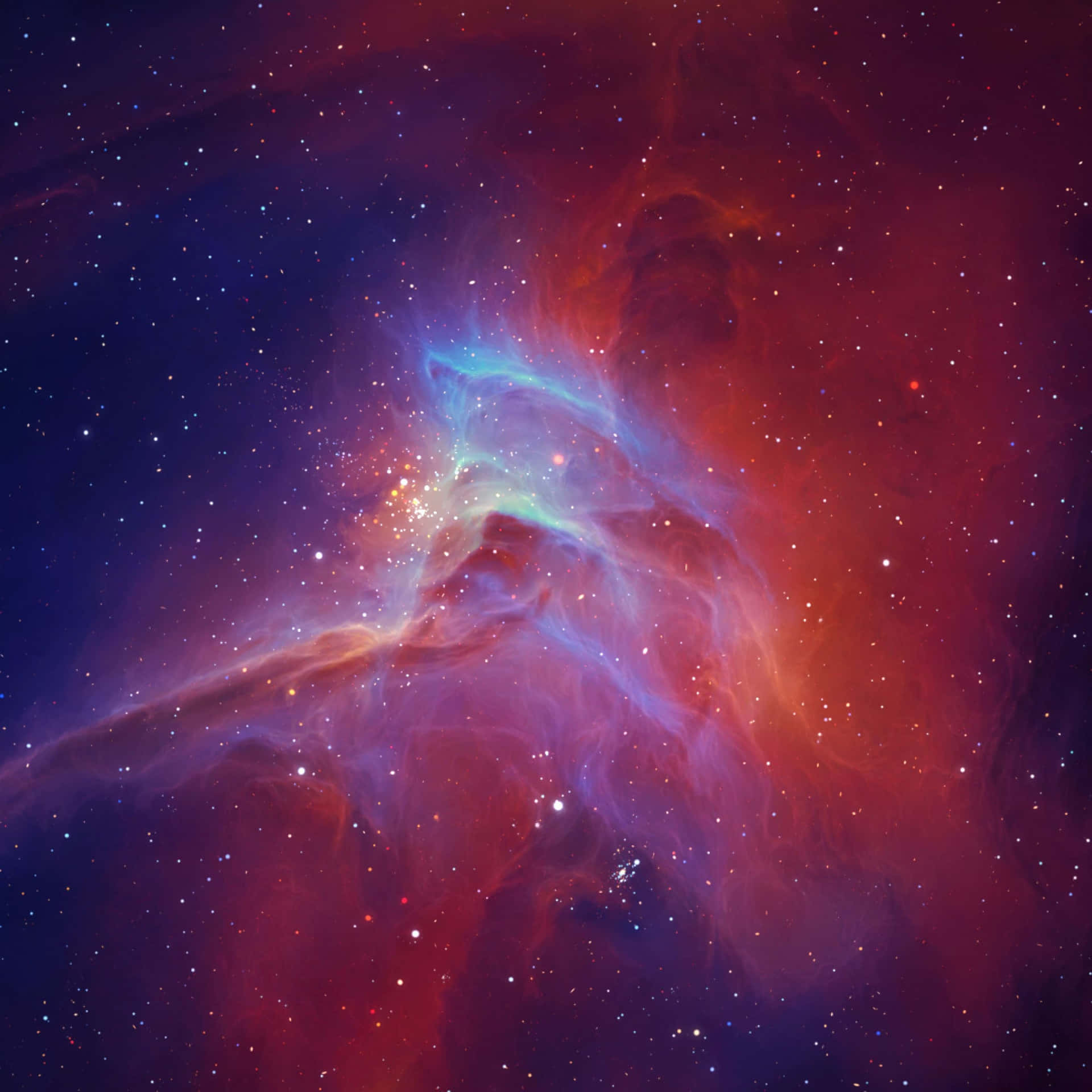 Explore The Intergalactic Frontier With A Space Ipad Background