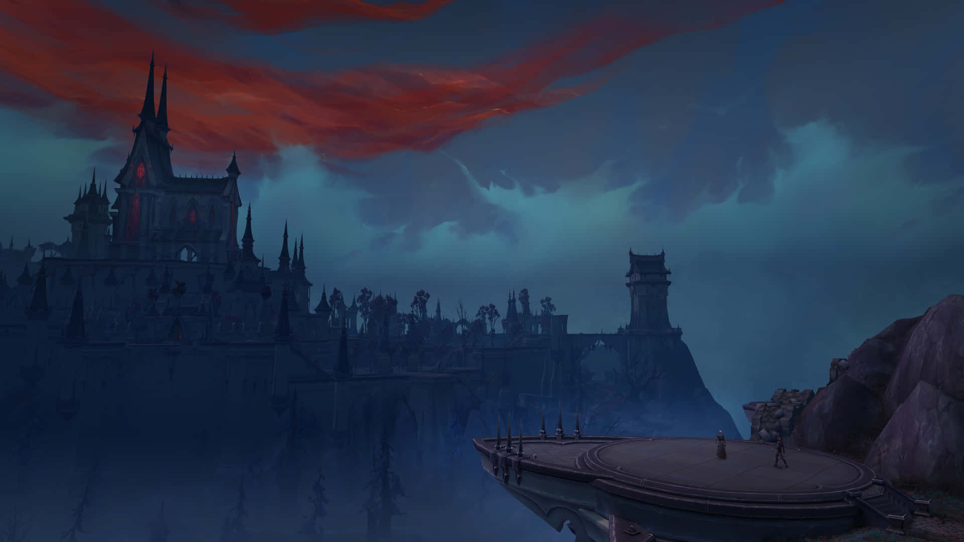 Explore The Limitless Possibilities Of The Shadowlands In World Of Warcraft. Background