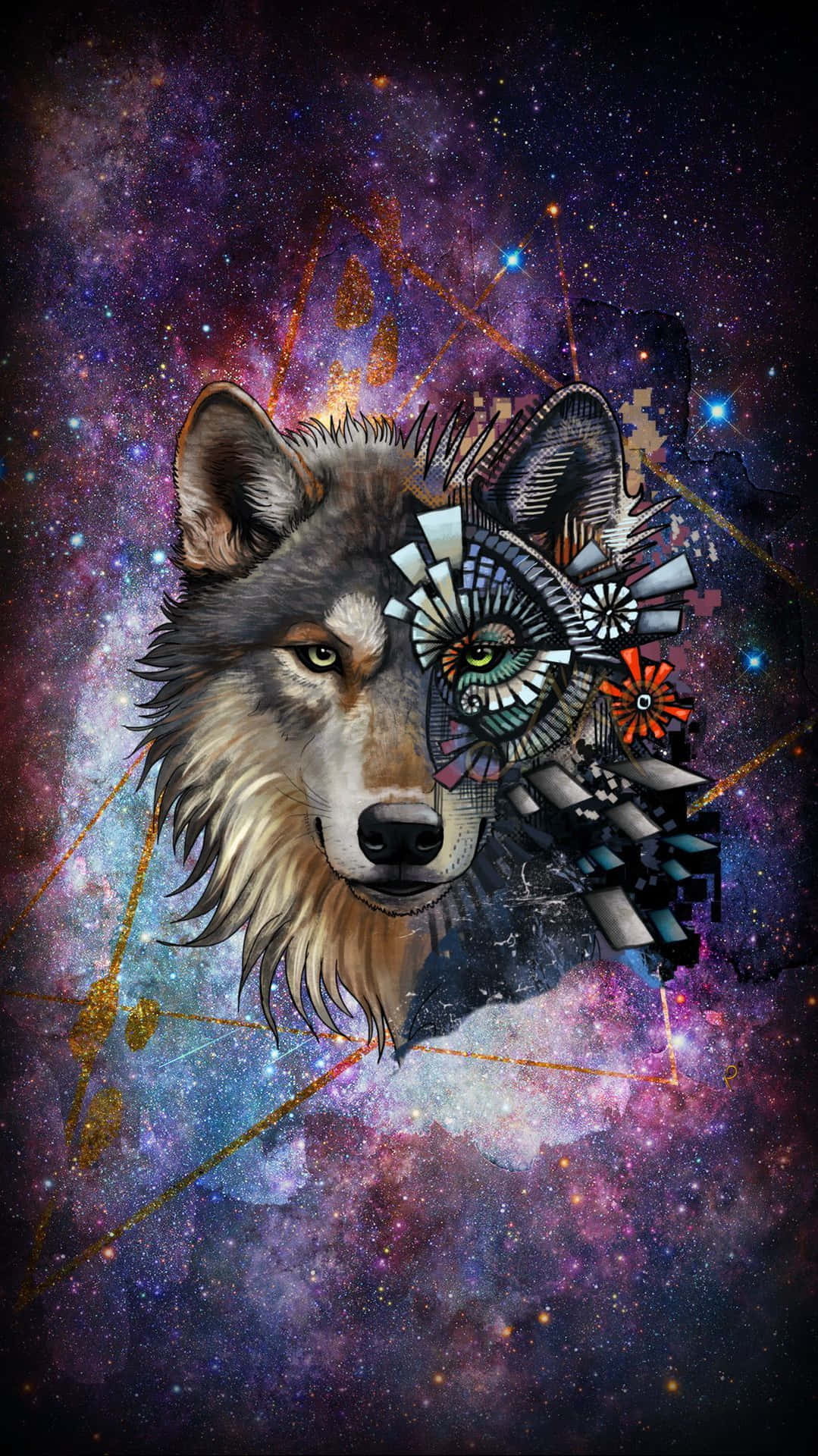 Explore The Magical Universe Of Cool Animal Galaxy Background