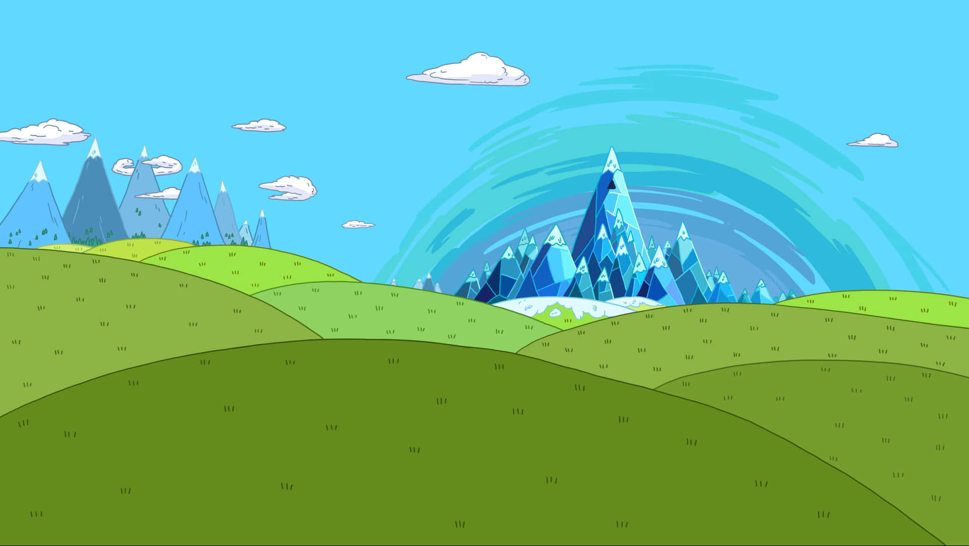 Explore The Magical World Of Adventure Time Landscape