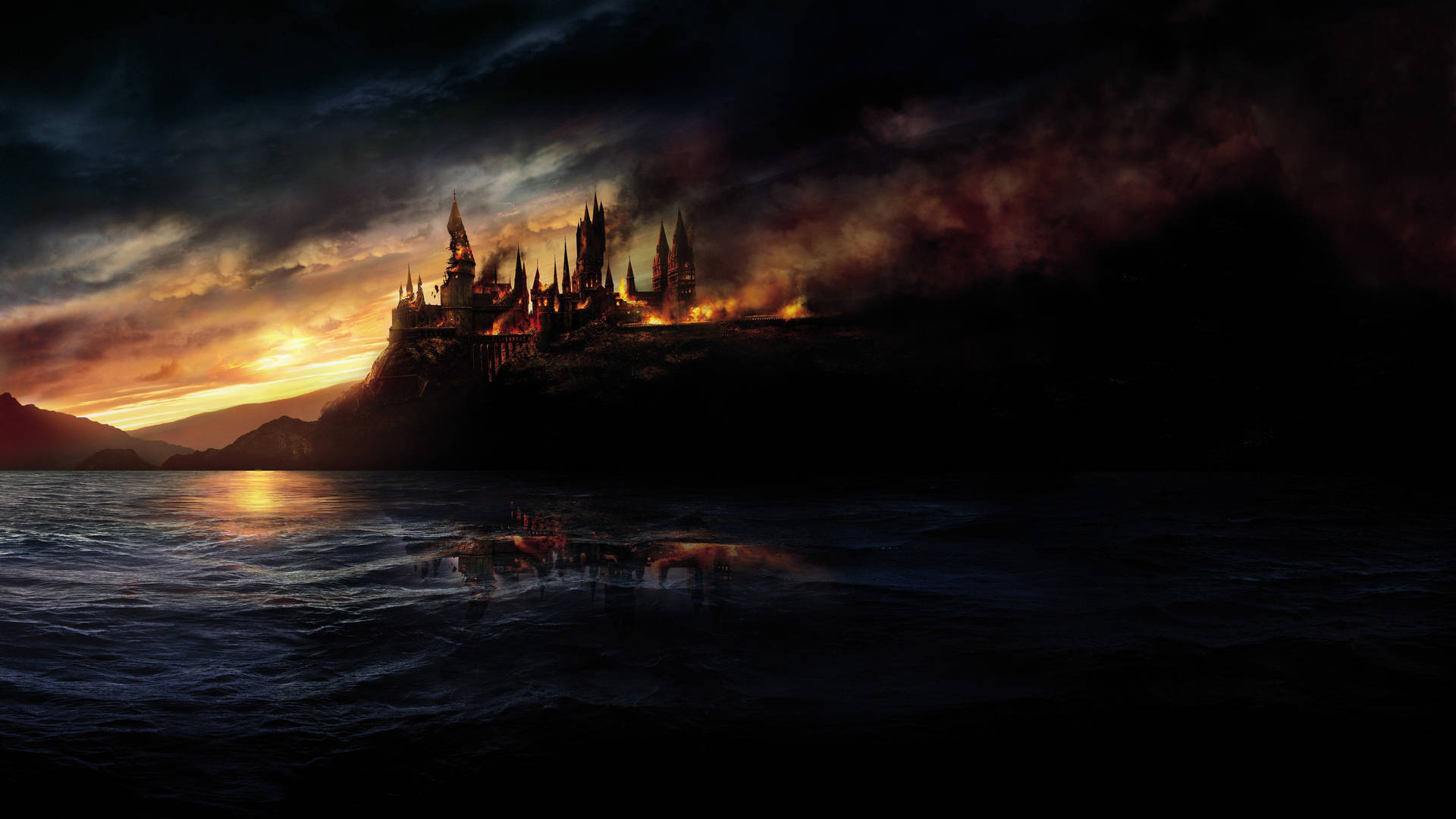 Explore The Magical World Of Hogwarts Background