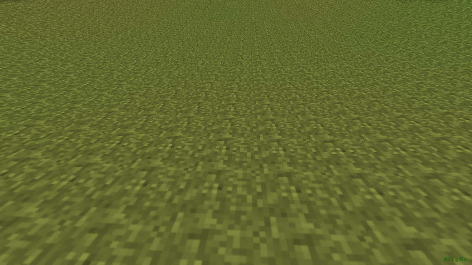 Explore The Magical World Of Minecraft With A Walk Through Its Glowing Grass Background