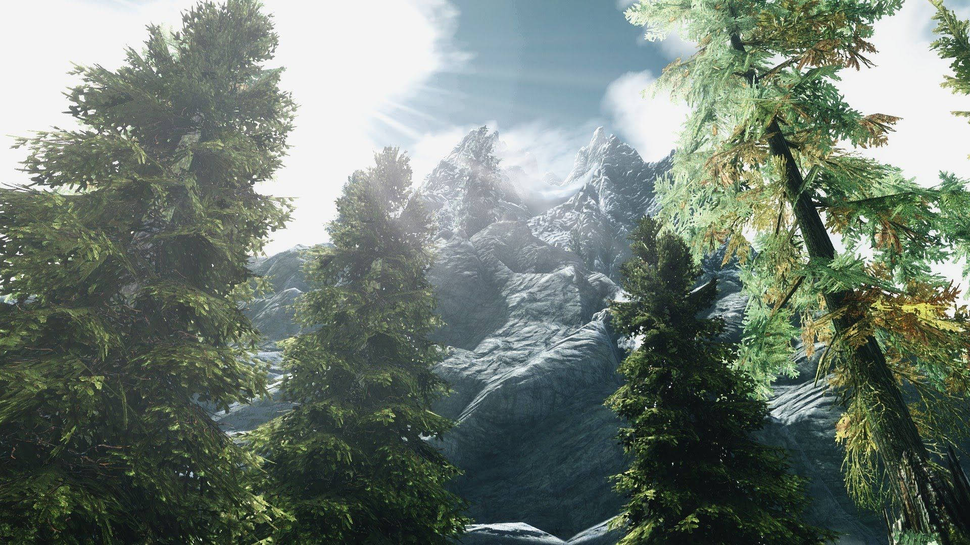 Explore The Magical World Of Skyrim In Ultra Hd! Background