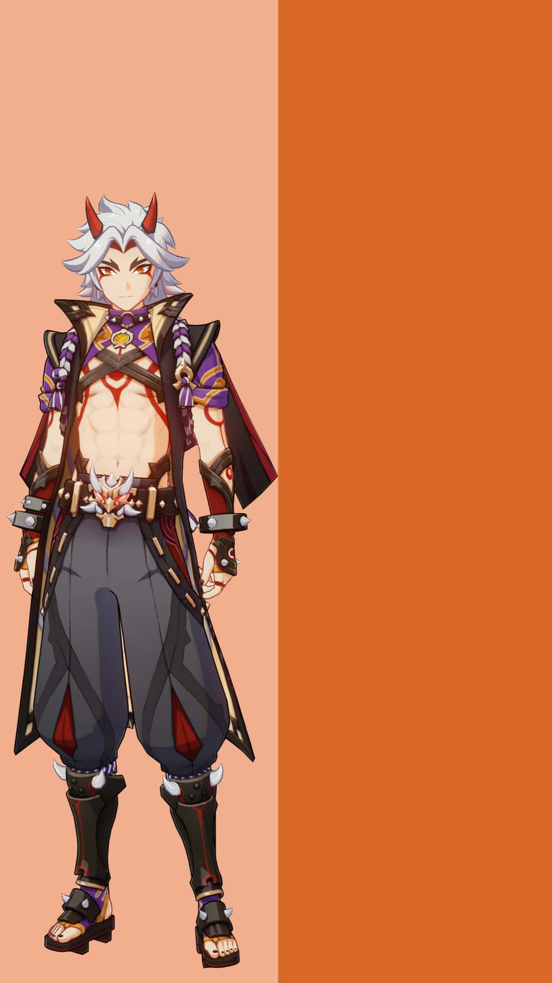 Explore The Magical World Of Teyvat With Itto From Genshin Impact