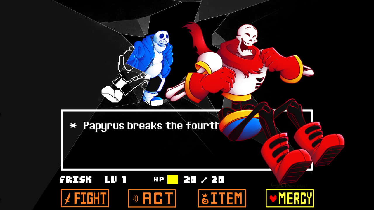 Explore The Magical World Of Undertale Desktop Background
