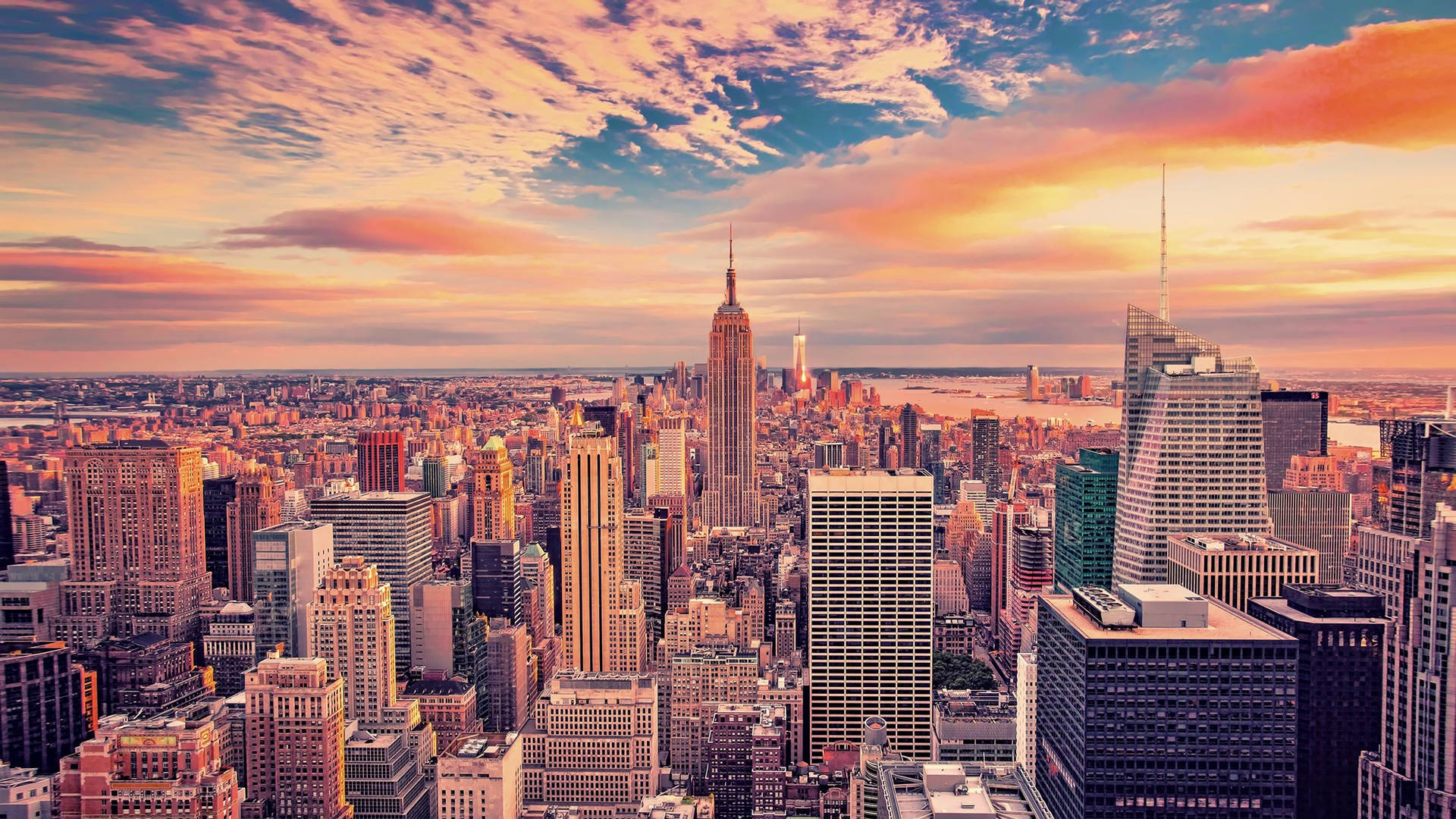 Explore The Majestic Beauty Of New York City From Your Desktop Background