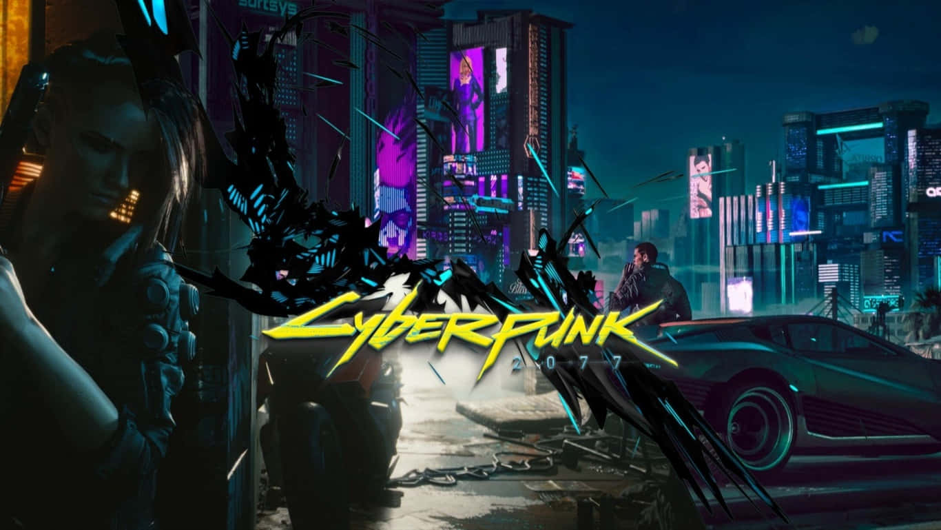 Explore The Massive World Of Cyberpunk 2077 Hd Background