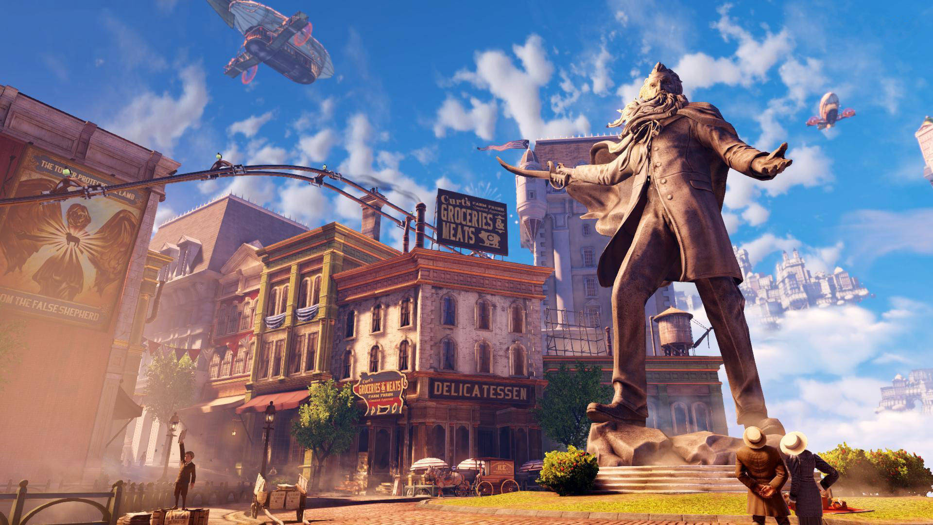 Explore The Mysteries Of Bioshock Infinite Background