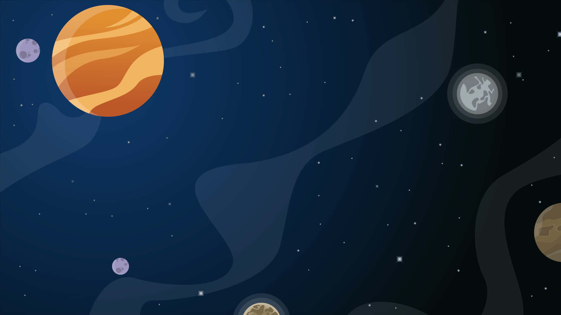 Explore The Mysteries Of The Animated Space Background