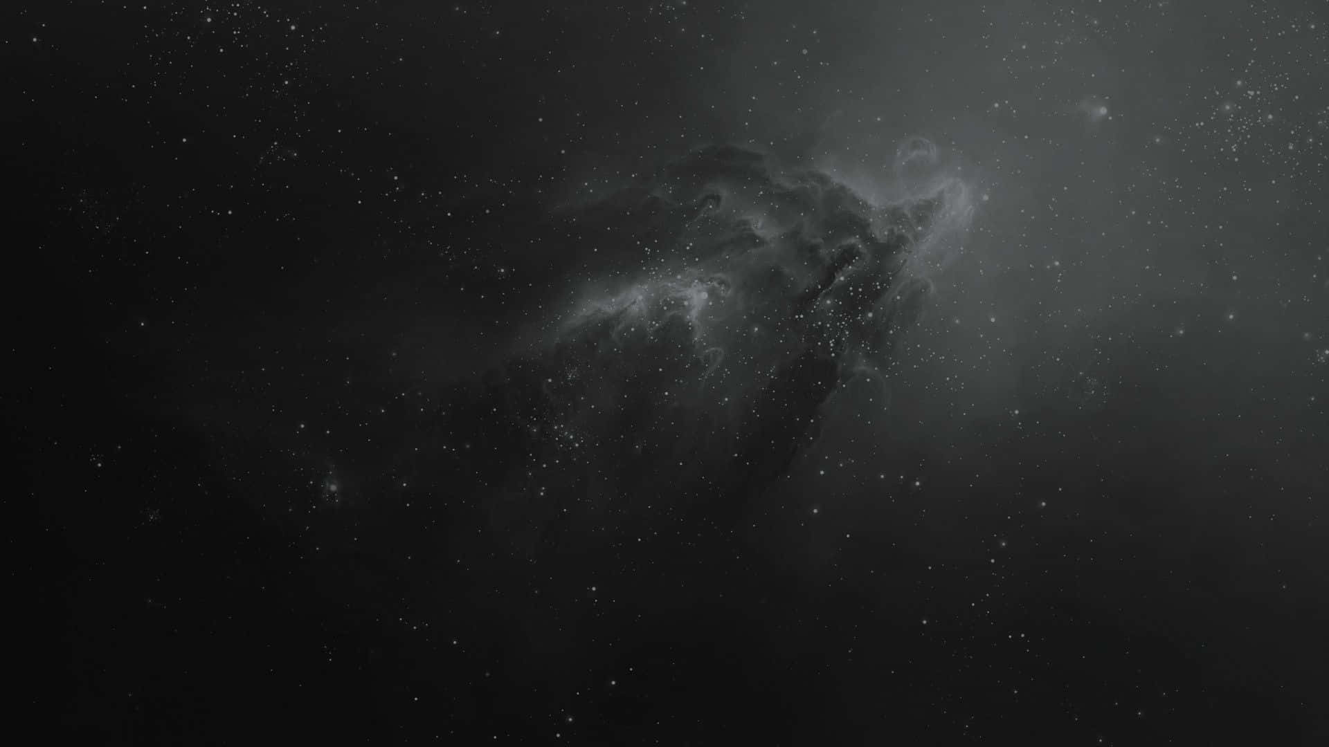 Explore The Mystery Of The Universe With A Black And White Space. Background