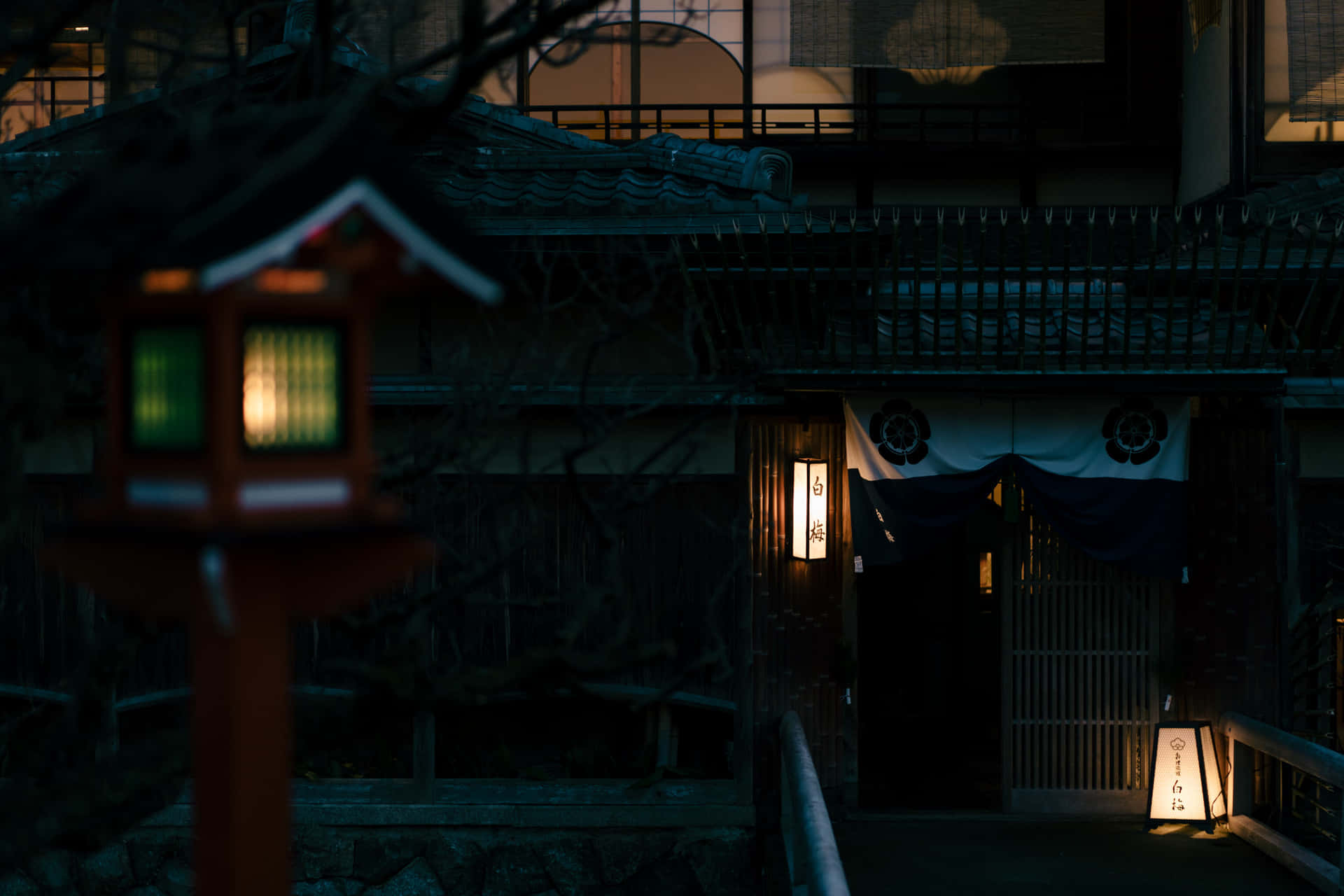 Explore The Mystical Beauty And Darkness Of Japan Background