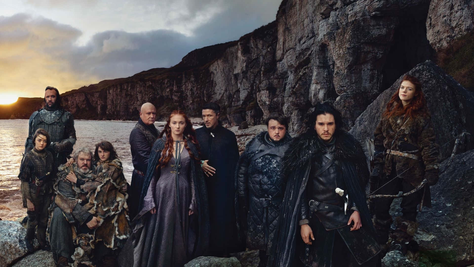 Explore The Mystical World Of Westeros With The Official Game Of Thrones Map Background