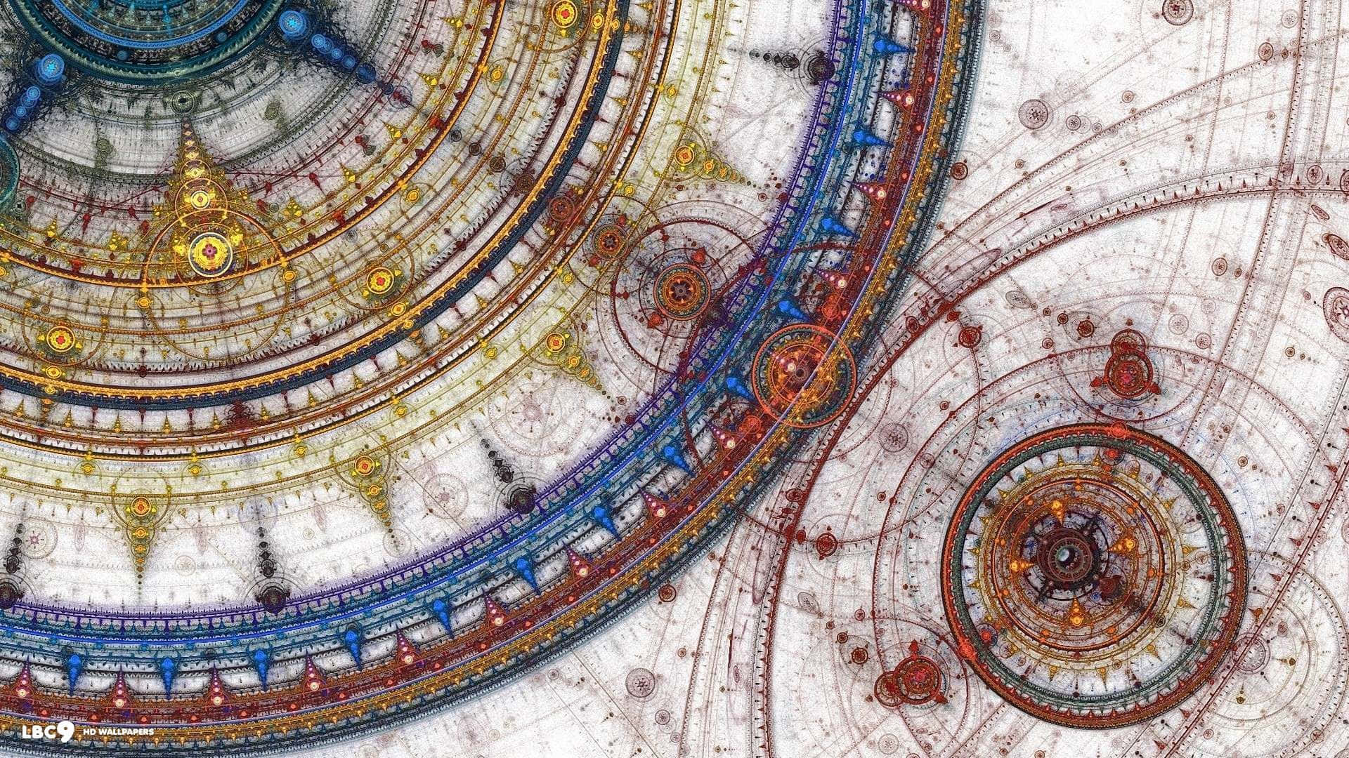 Explore The Never-ending Complexity Of Fractal Patterns Background