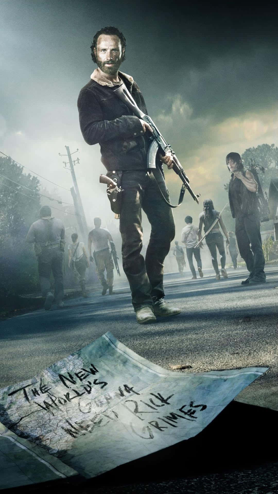 Explore The New The Walking Dead Iphone Wallpaper Background