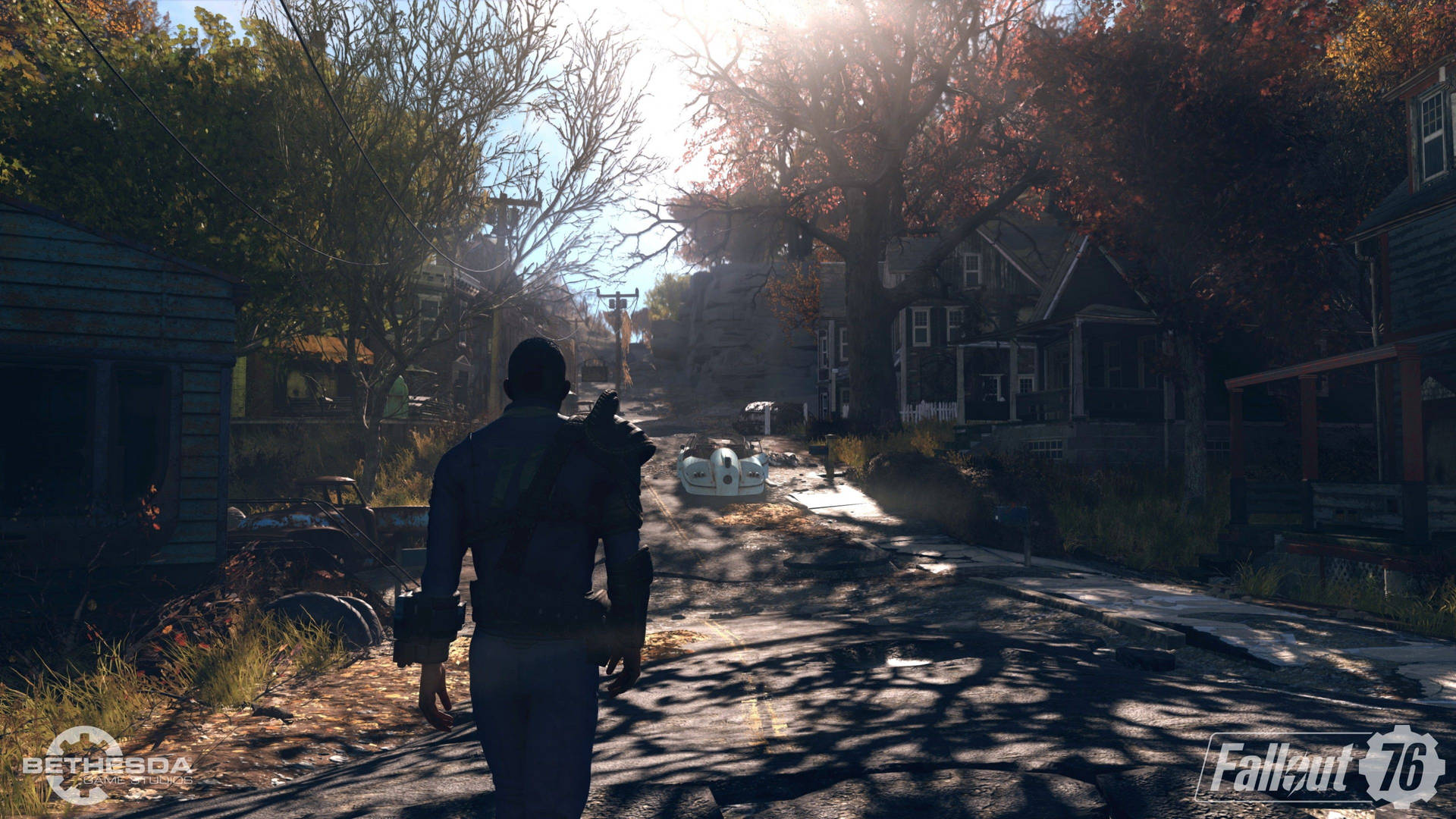 Explore The Post-apocalyptic West Virginian Countryside In Fallout 76 Background