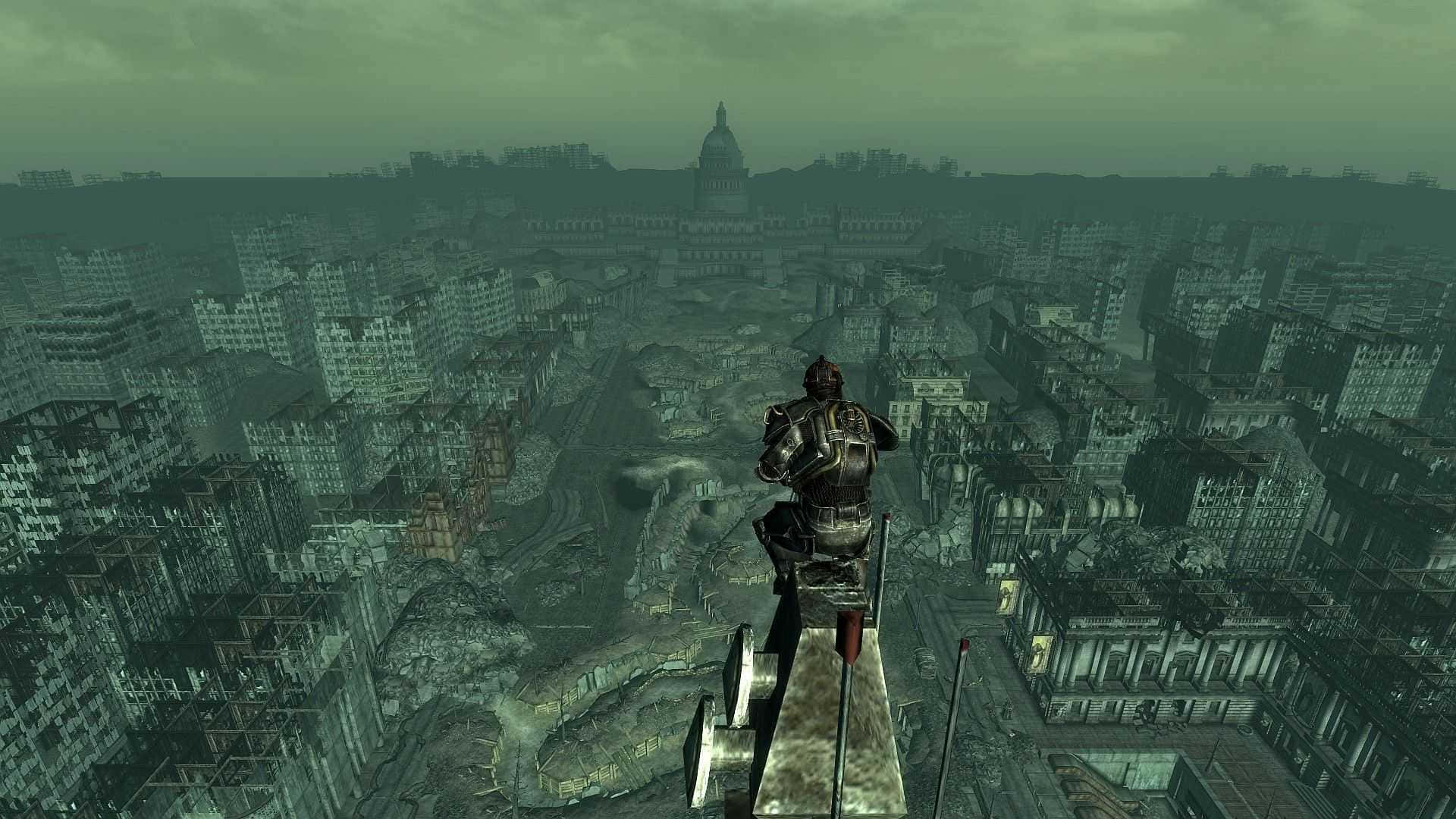 Explore The Post-apocalyptic World Of Cool Fallout Background