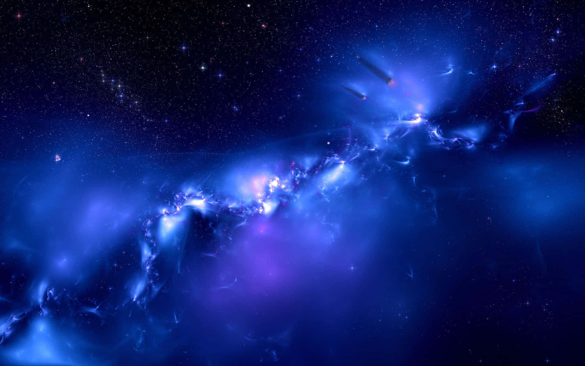 Explore The Reach Of The Cool Blue Galaxy