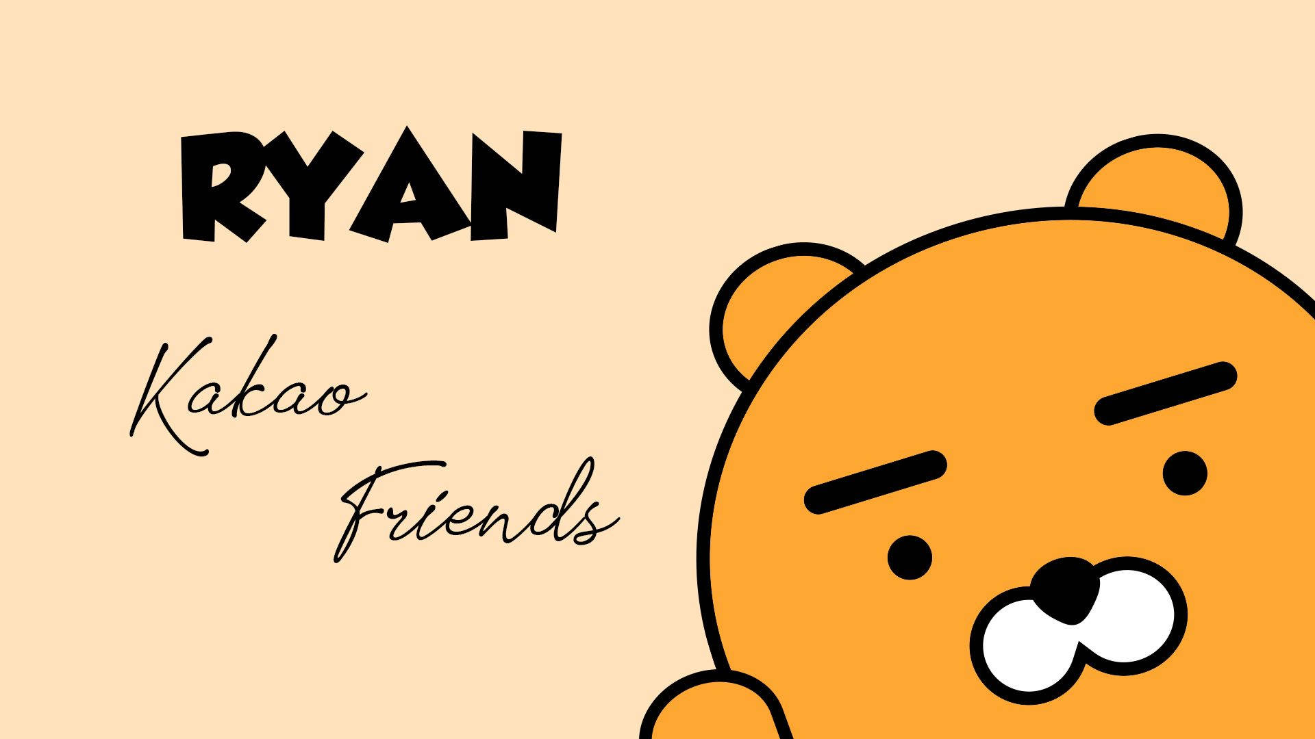 Explore The Safari With Ryan The Lion From Kakao Friends Background