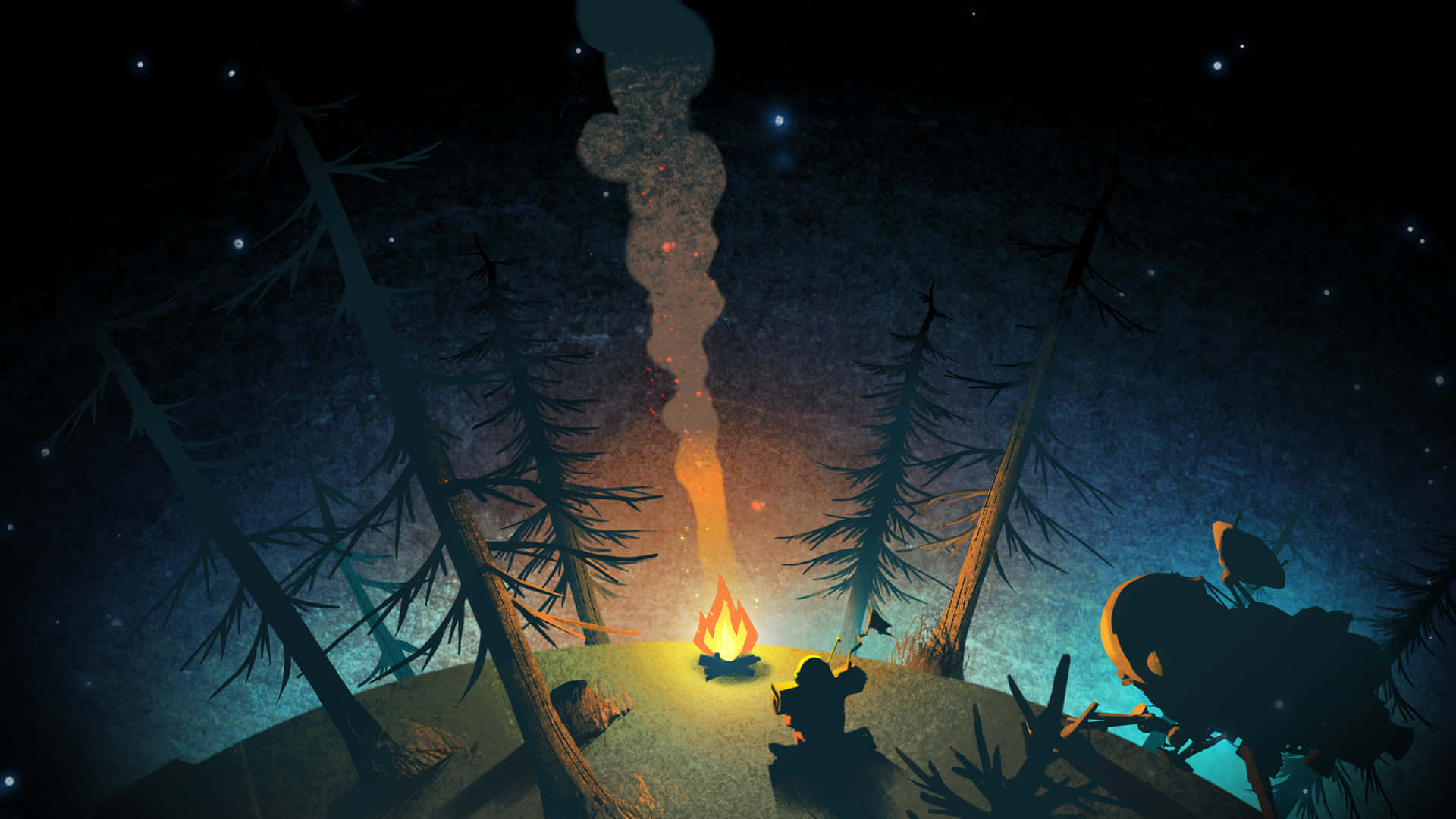 Explore The Secrets Of Outer Wilds Background