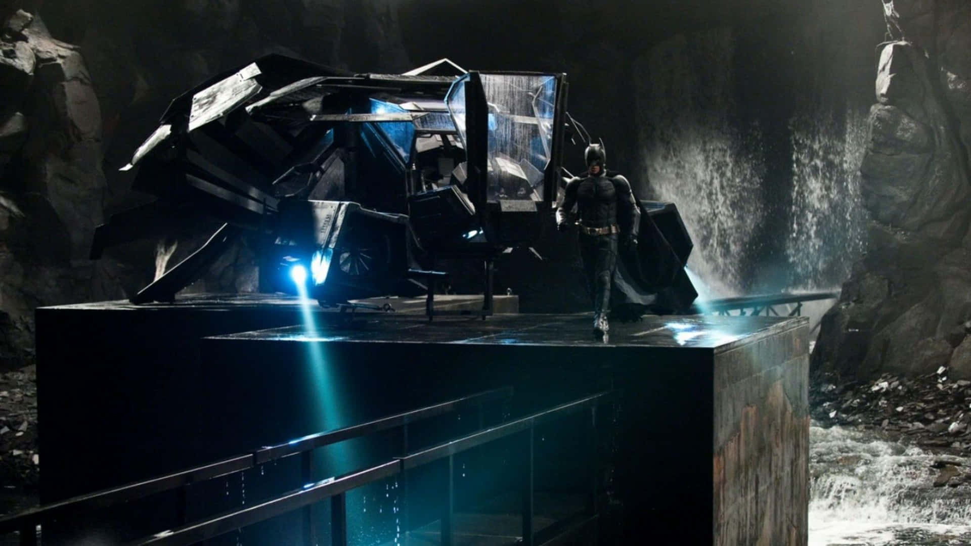 Explore The Secrets Of The Legendary Batcave! Background