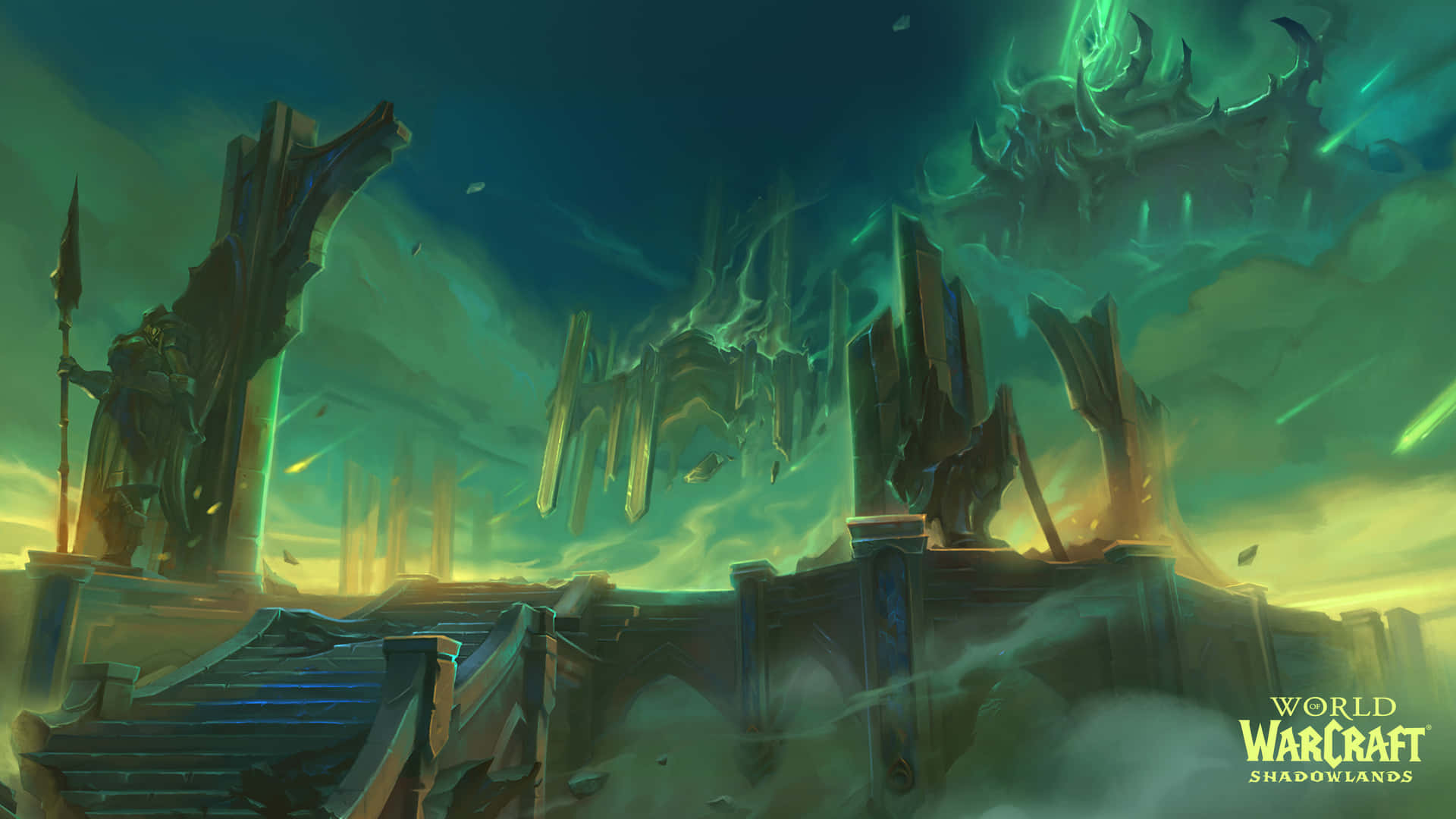 Explore The Shadowlands In The Newest Expansion Of World Of Warcraft Background