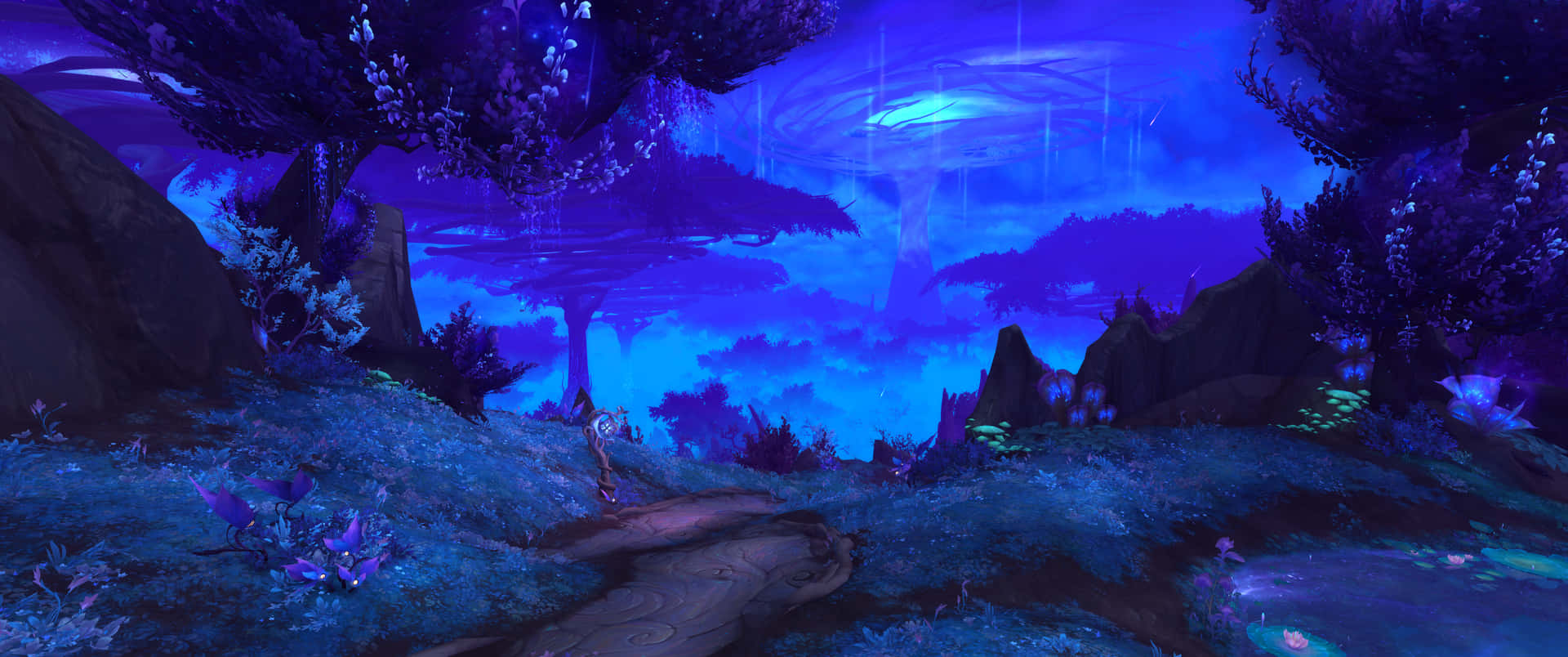 Explore The Shadowlands In World Of Warcraft Background