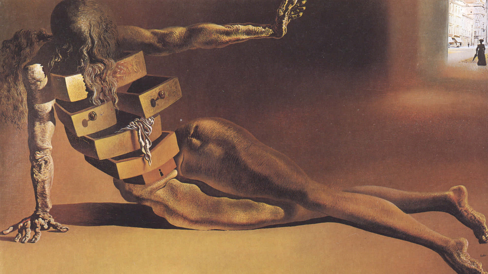 Explore The Surrealist World Of Salvador Dali Background