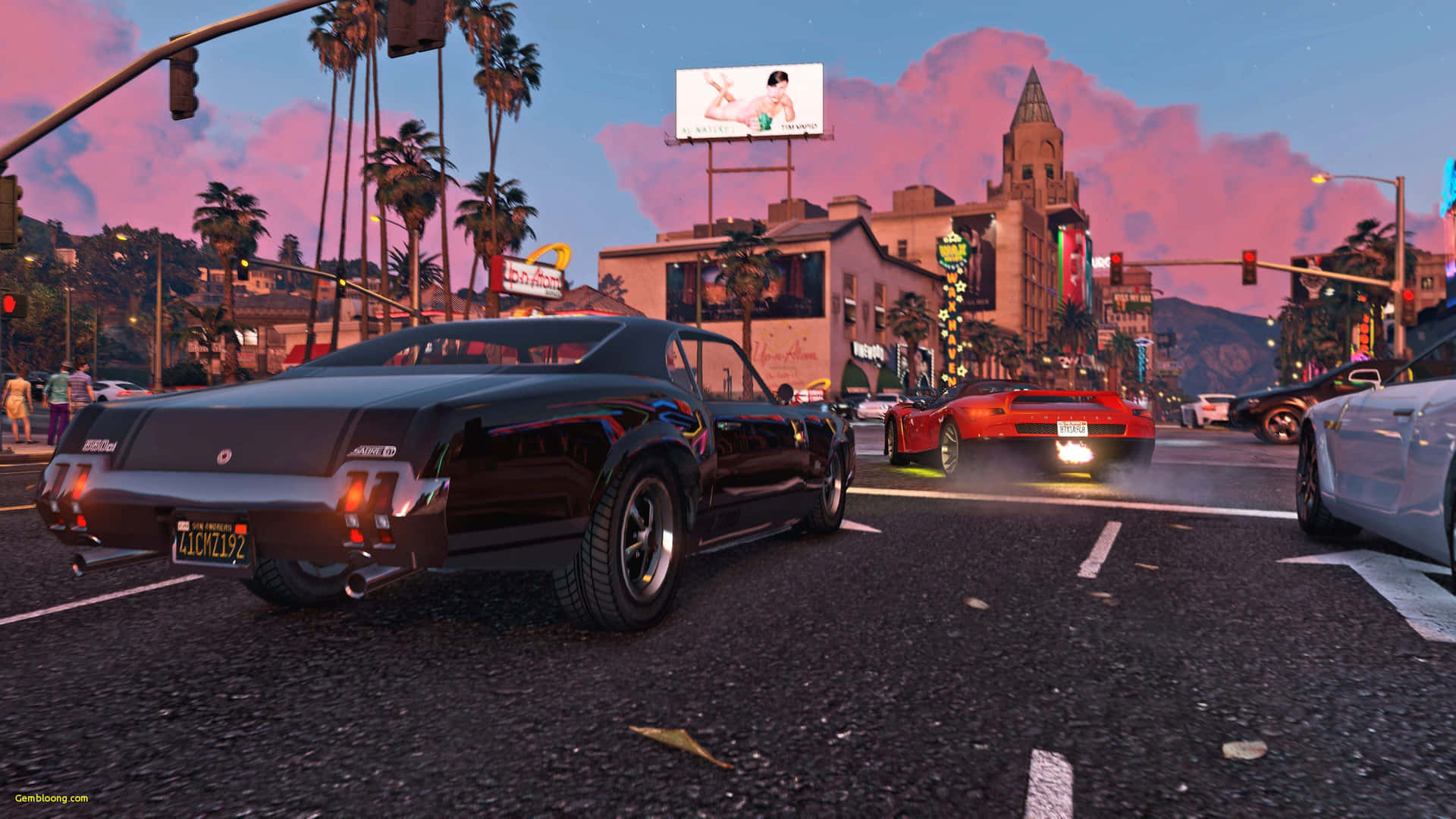 Explore The Thrills Of Los Santos With Fivem Background