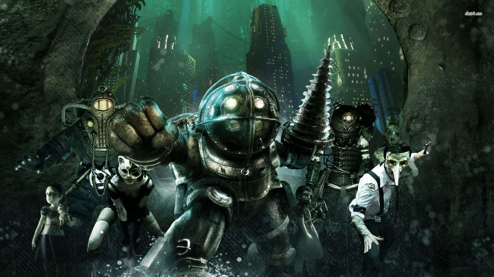 Explore The Underwater City Of Rapture In Bioshock 1. Background