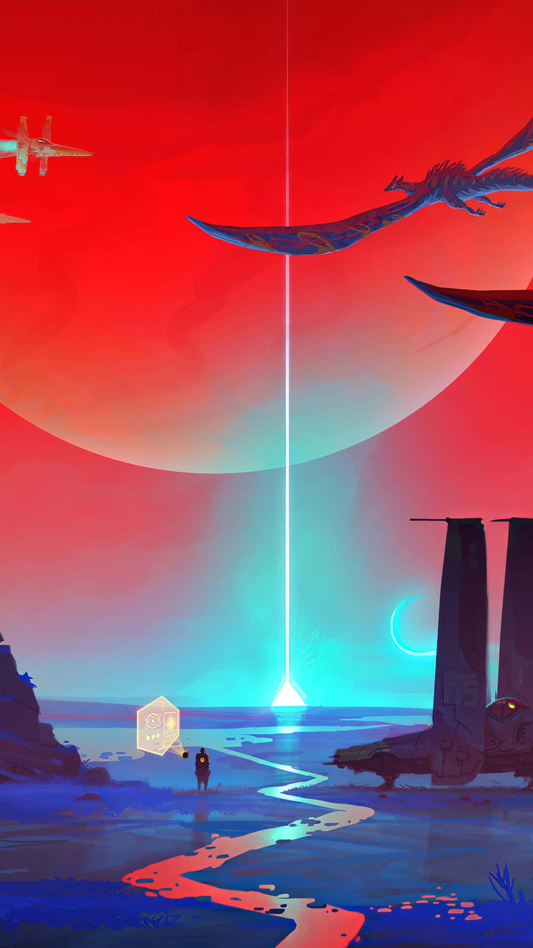 Explore The Universe On Your Phone With No Man’s Sky Background