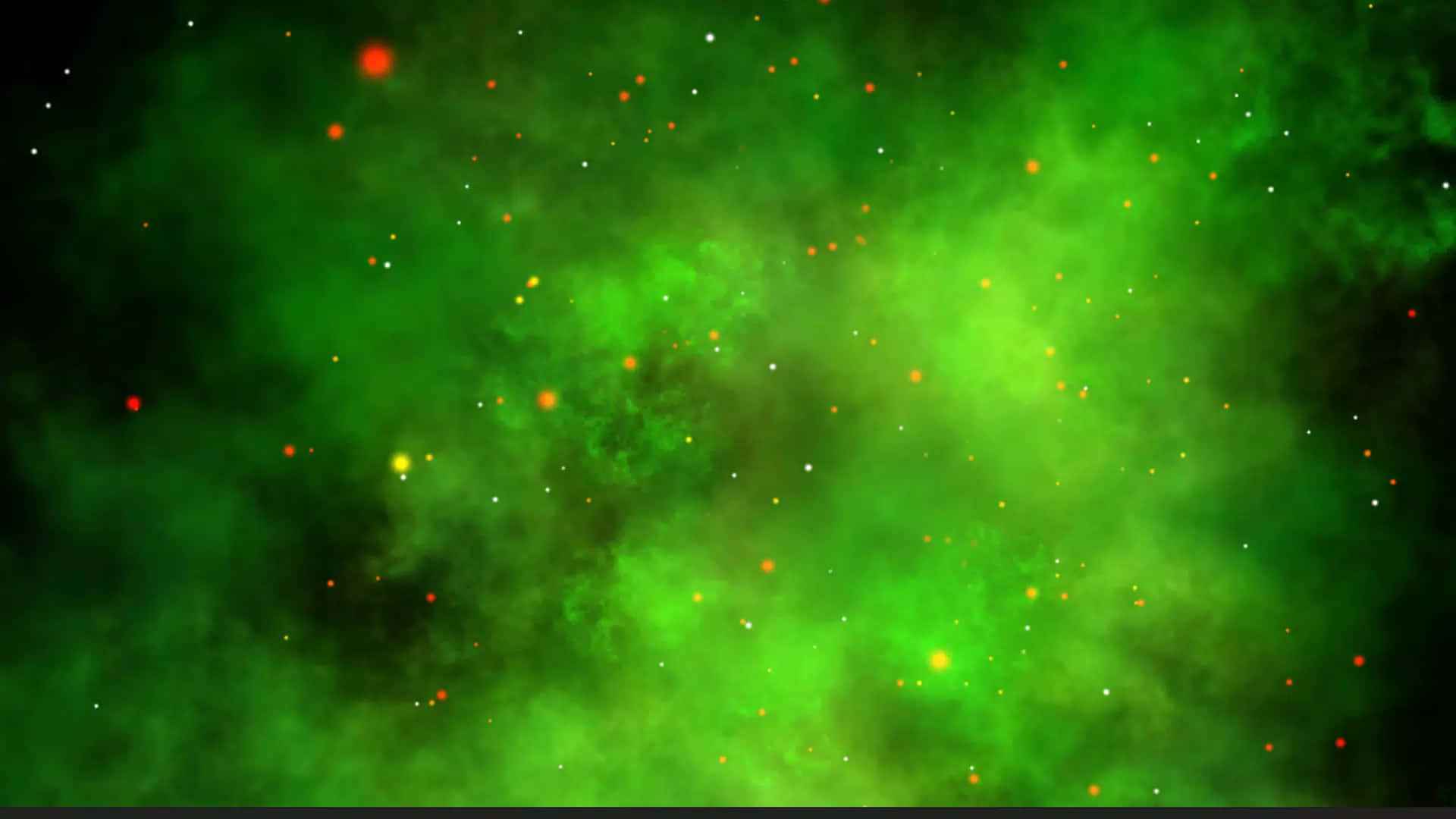 Explore The Universe With Green Galaxy