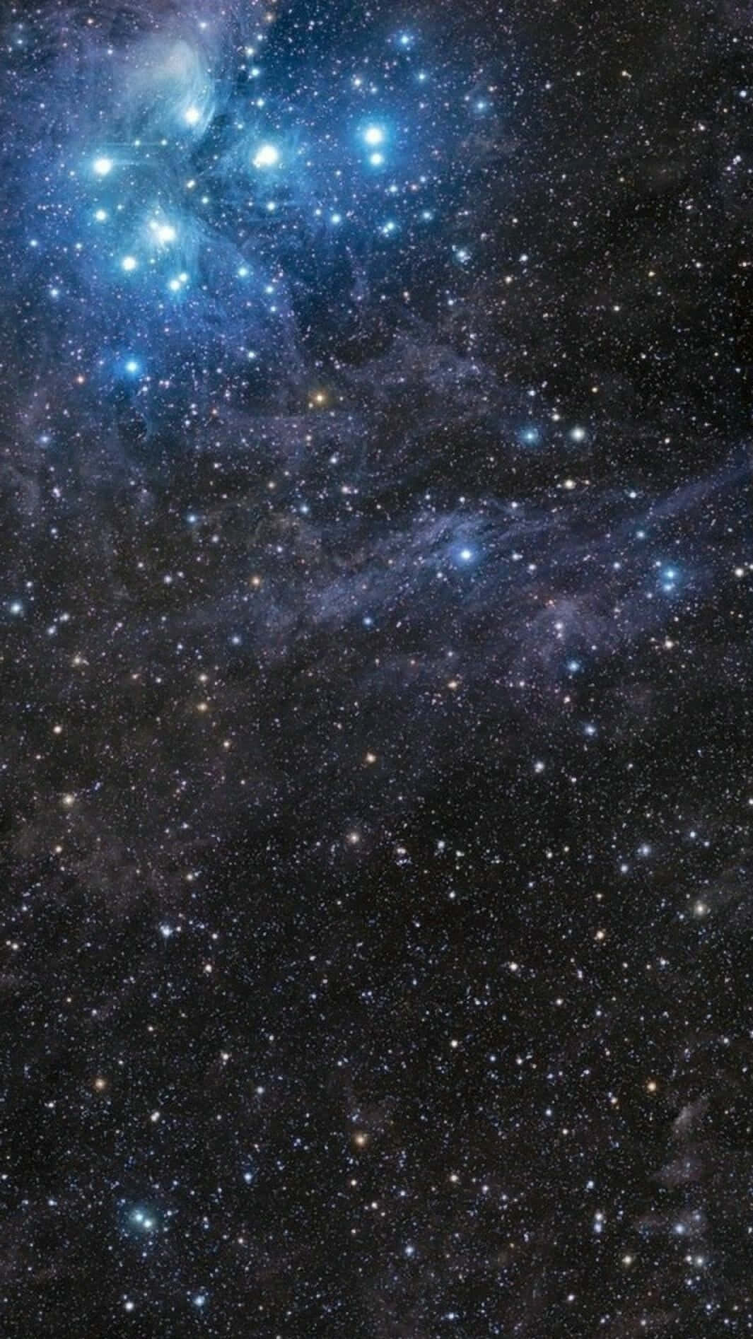 Explore The Vast Expanse Of Galaxies As You Move Through Android Space Background