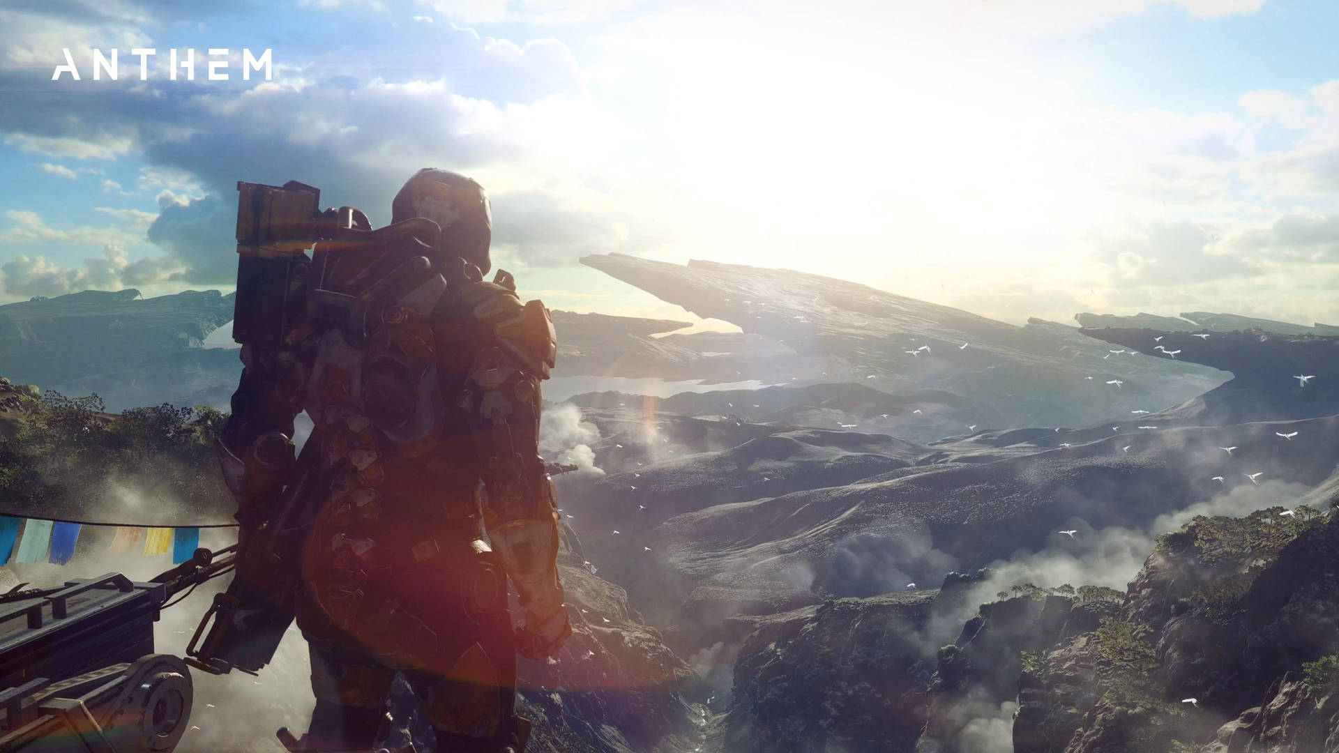 Explore The Vast Uncharted World Of Anthem In 4k Resolution Background