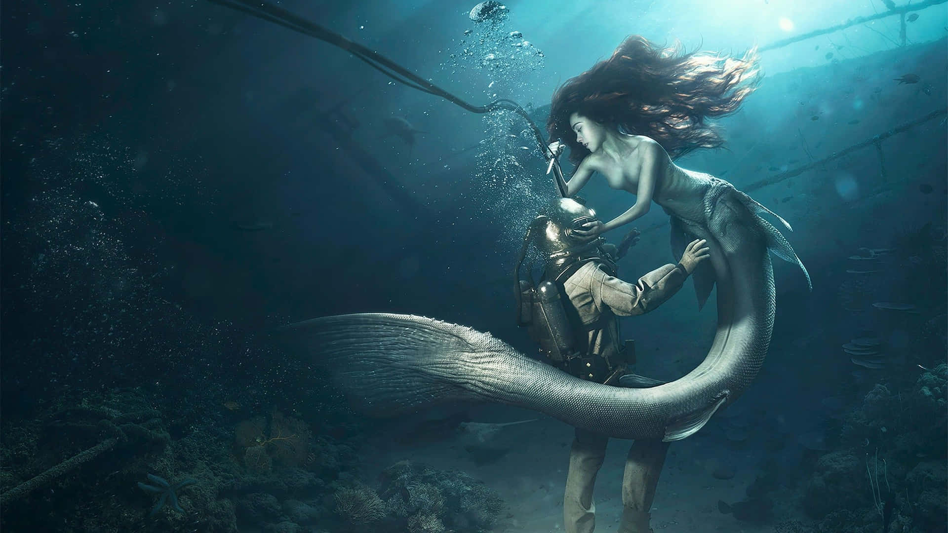 Explore The Vast Underwater World Of Subnautica 4k Background