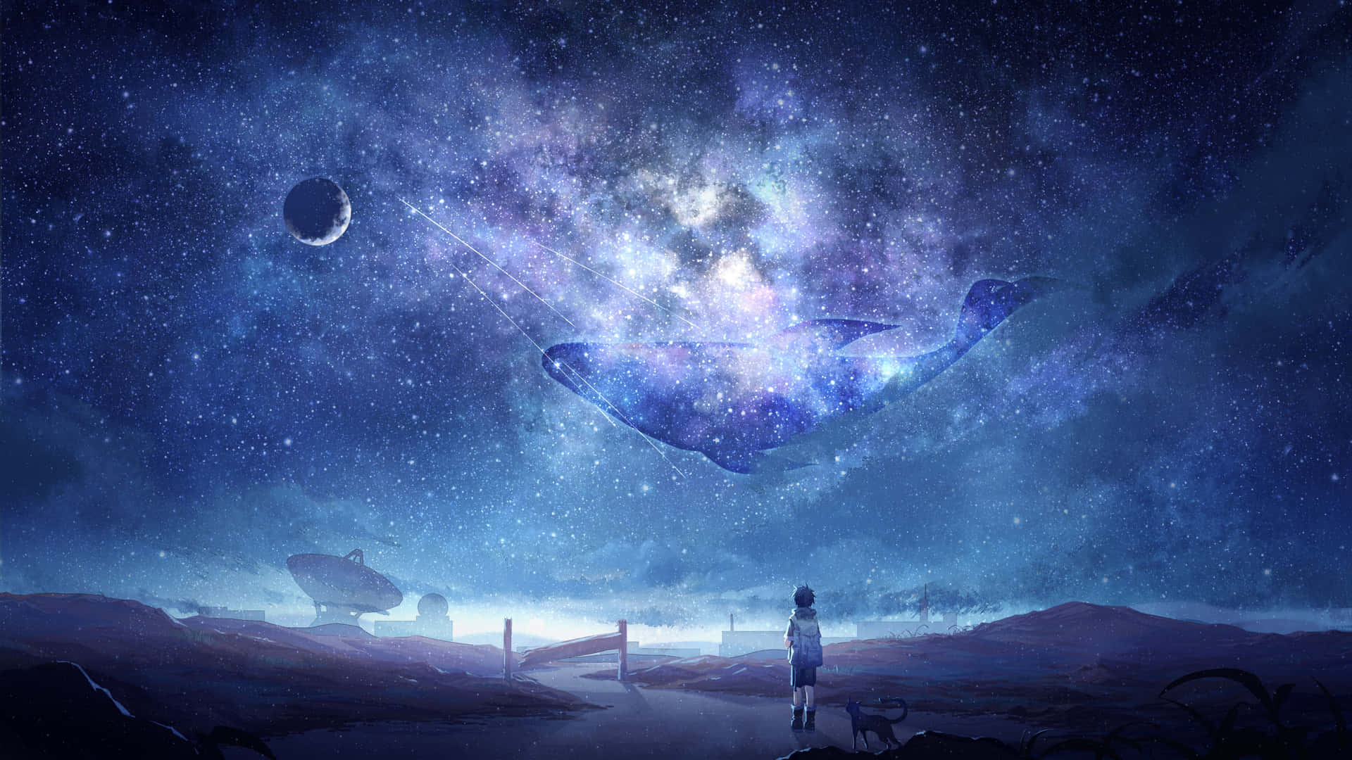 Explore The Vast Universe Of Anime In 4k Resolution Background