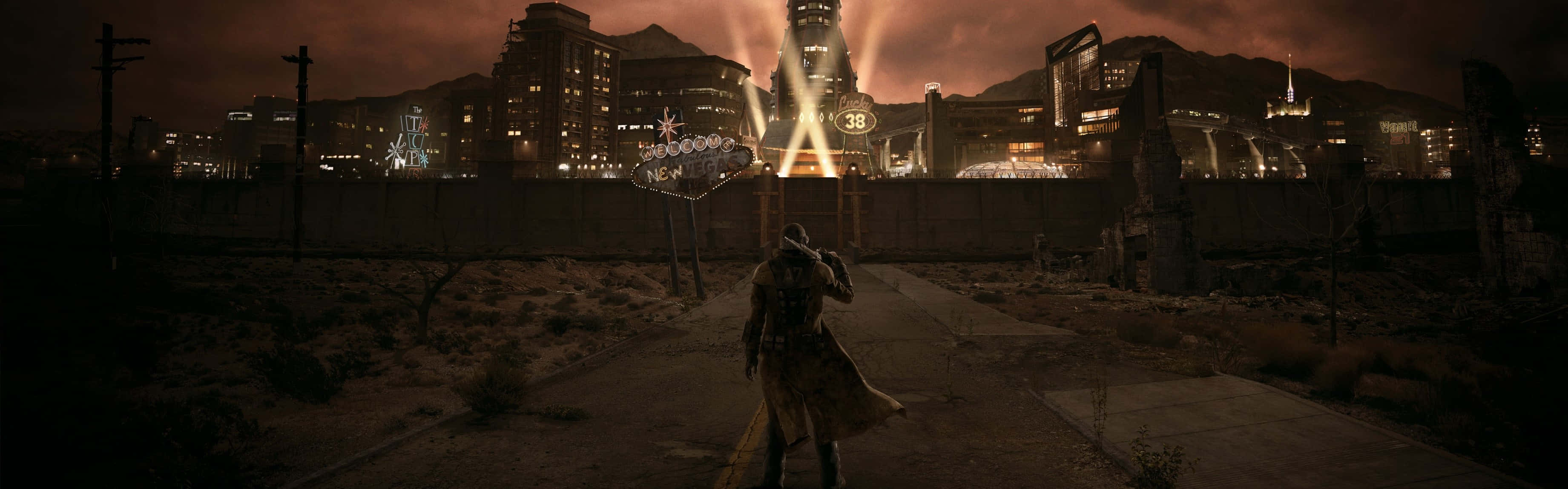 Explore The Wasteland Of Fallout: New Vegas Background