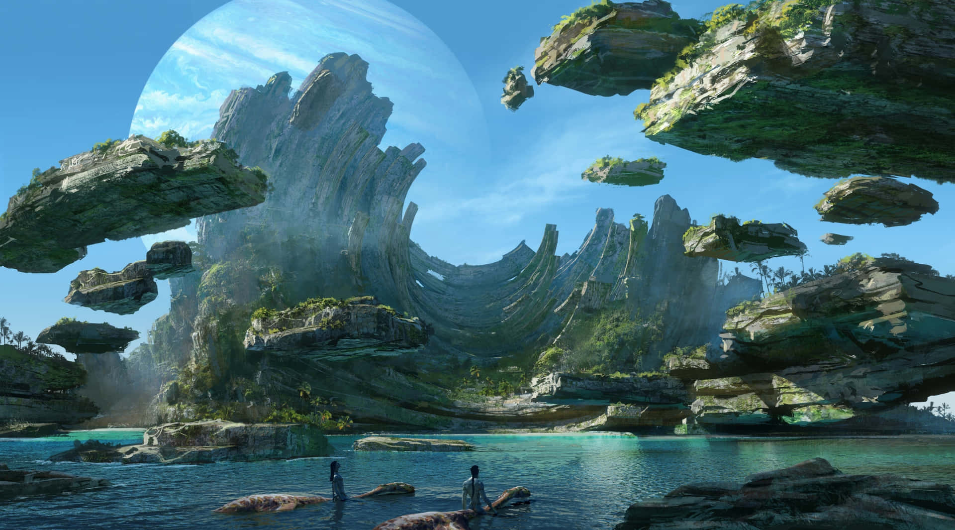 Explore The Way Of Water In Avatar 2 Background