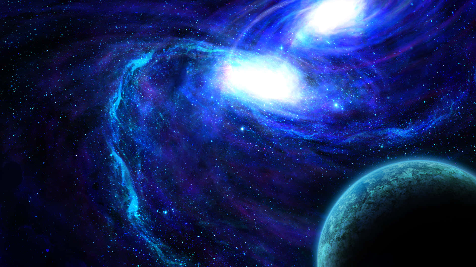 Explore The Wonders Of 3d Space Background