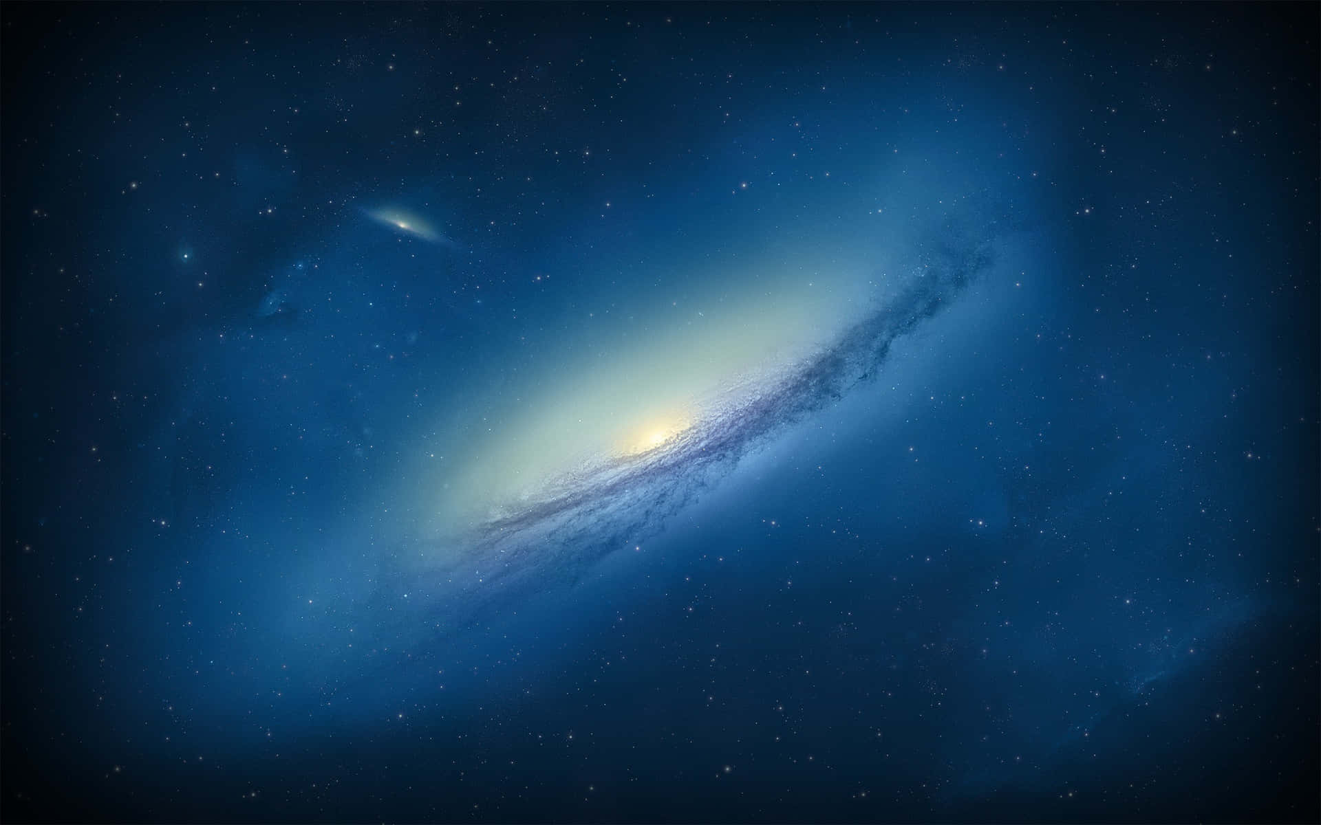 Explore The Wonders Of The Green And Blue Galaxy Background