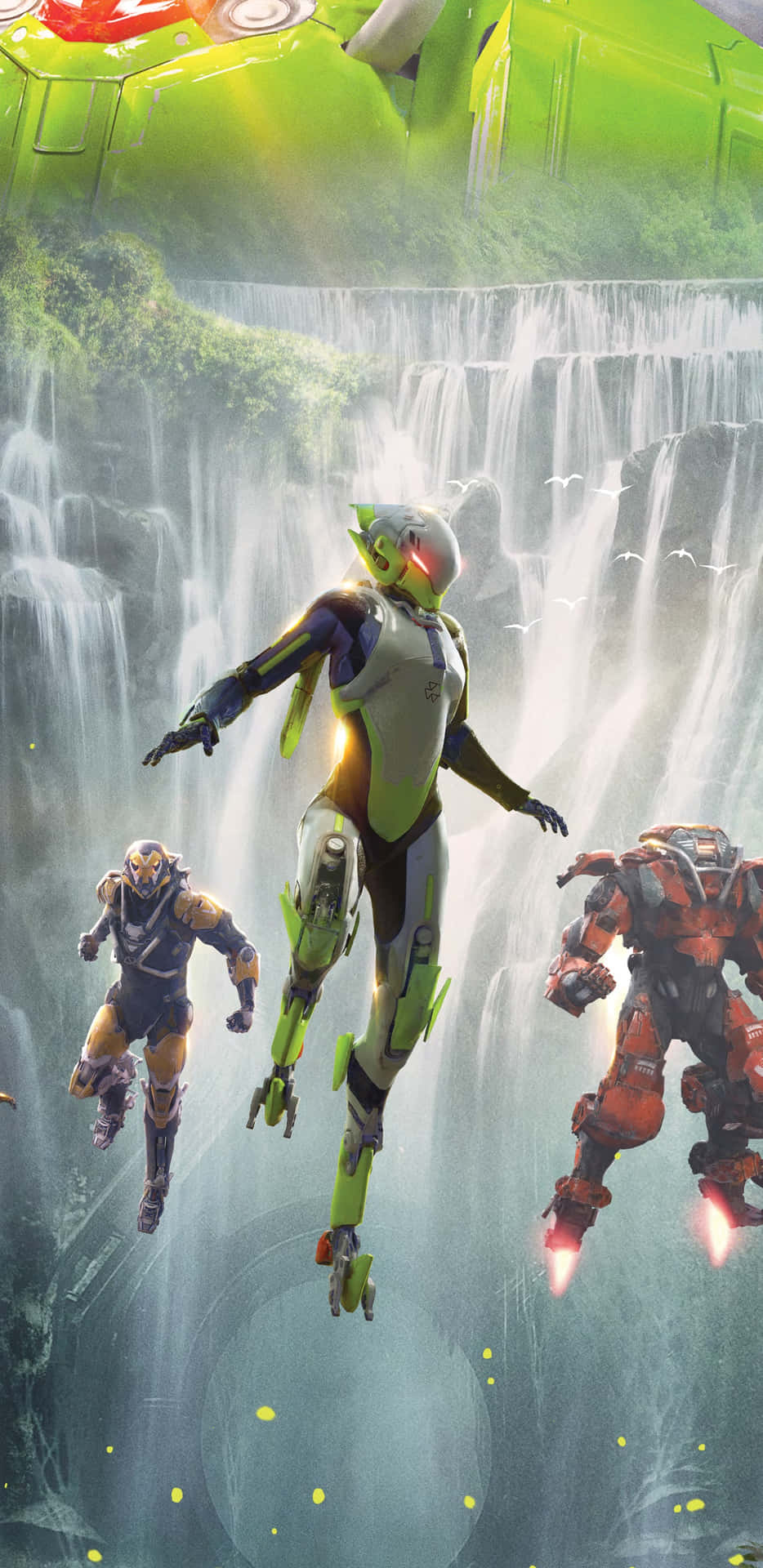 Explore The World Of Anthem In Stunning Detail Background