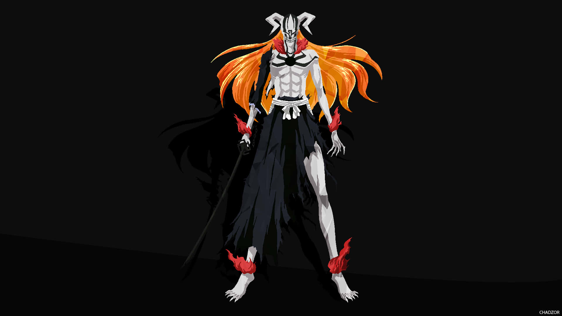 Explore The World Of Bleach Hollow Background