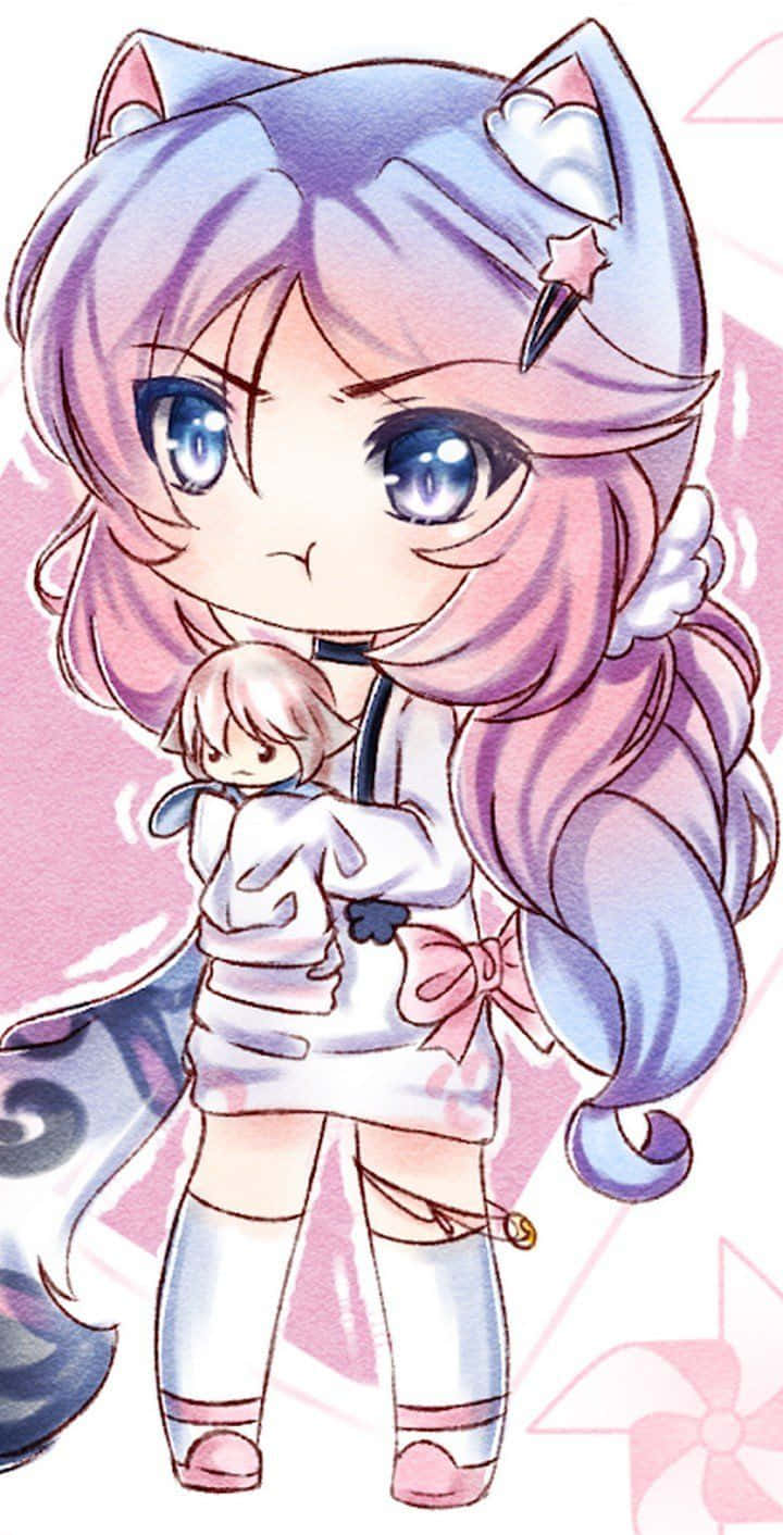 “explore The World Of Gacha Life With Its Uniquely Cute Characters!” Background