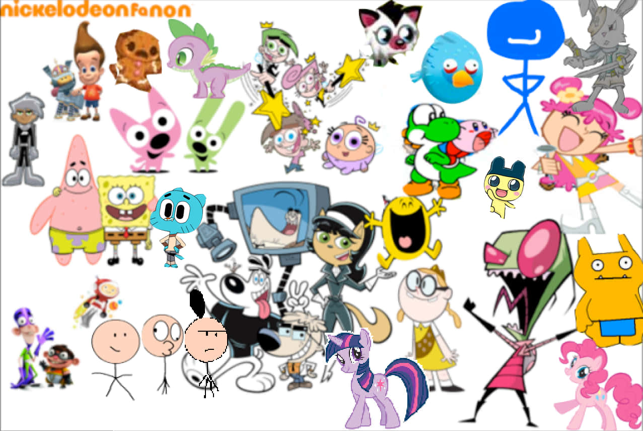 Explore The World Of Nickelodeon Background