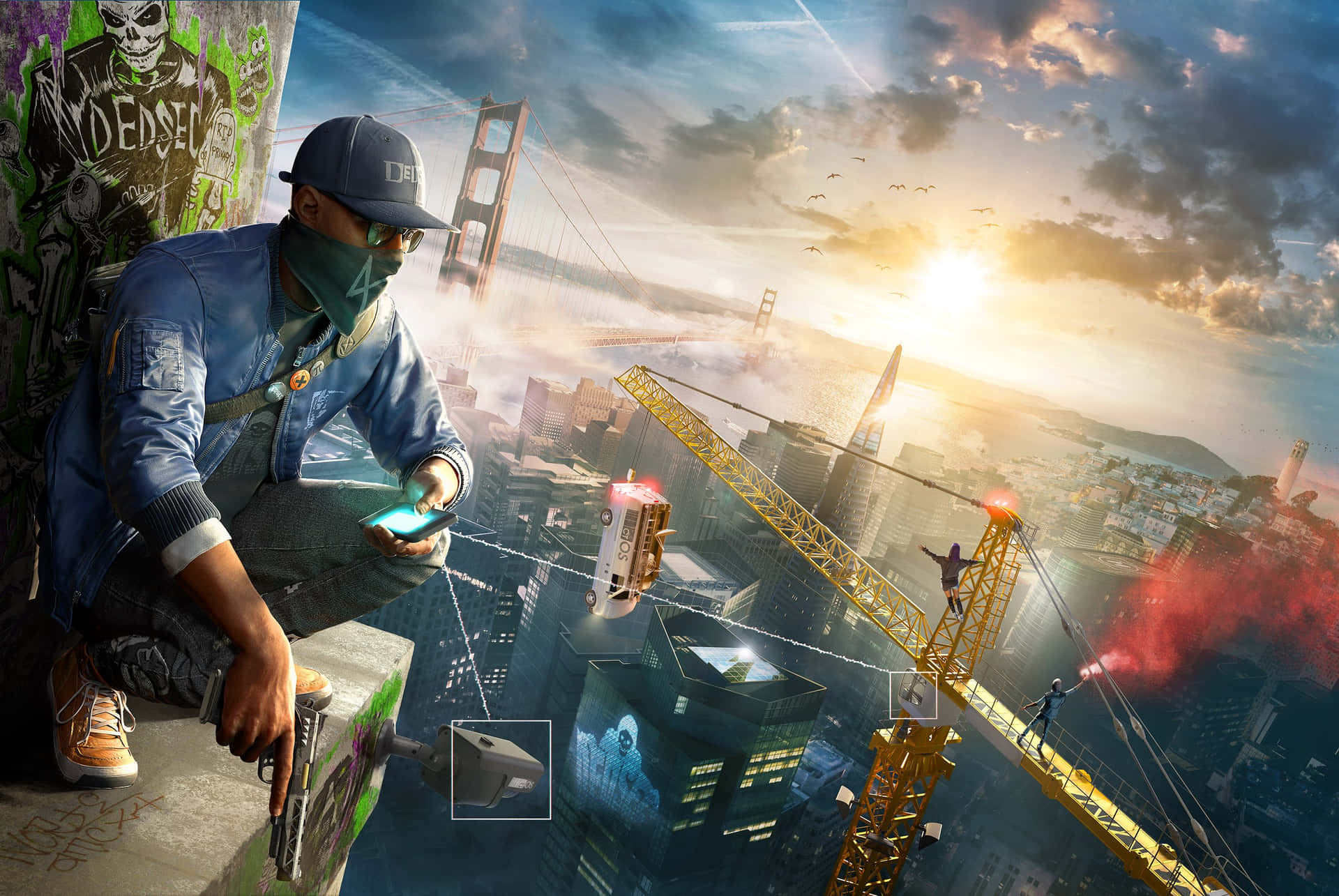 Explore The World Of San Francisco With Watch Dogs 2 In 4k Background