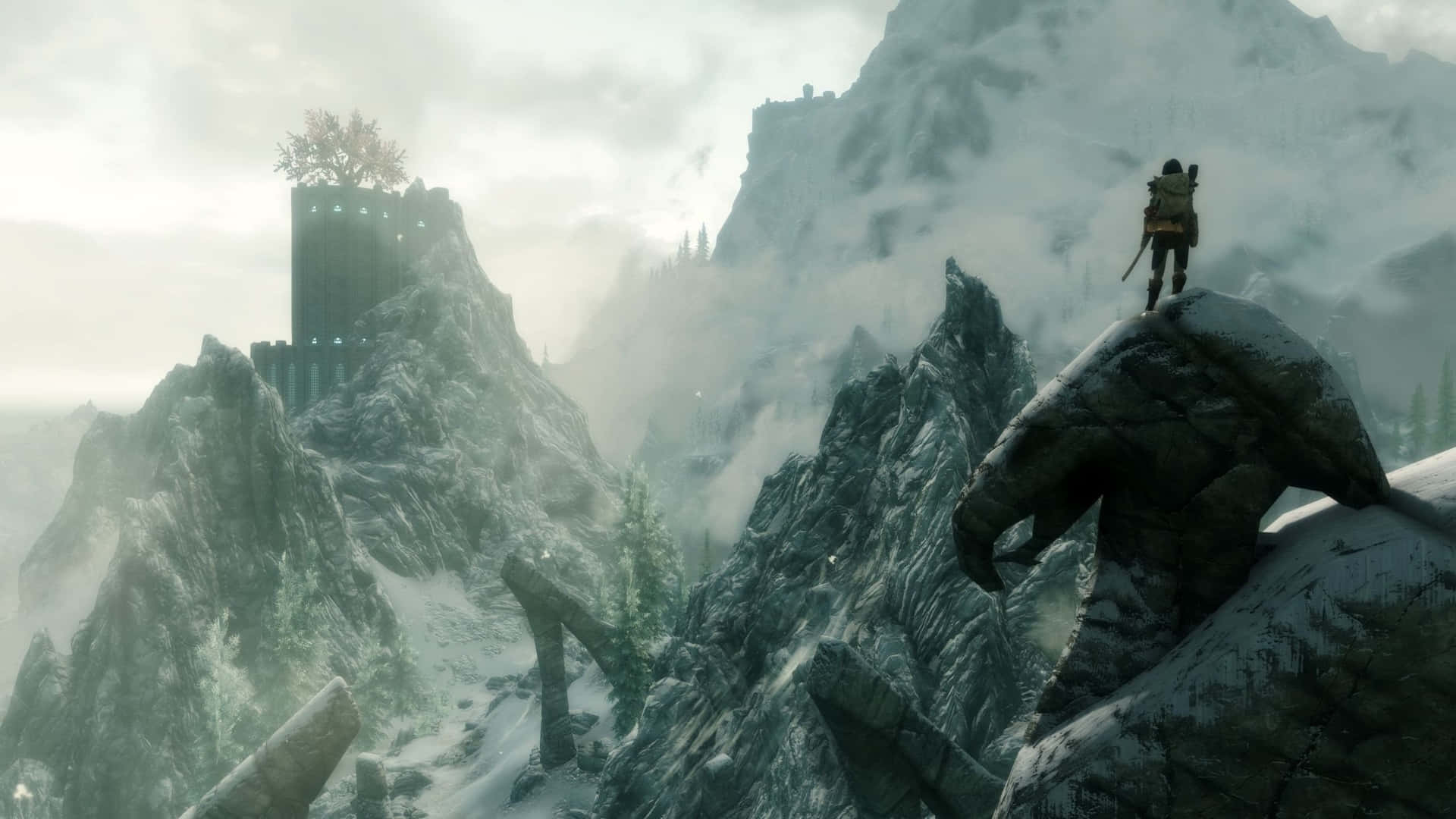 Explore The World Of Skyrim Background