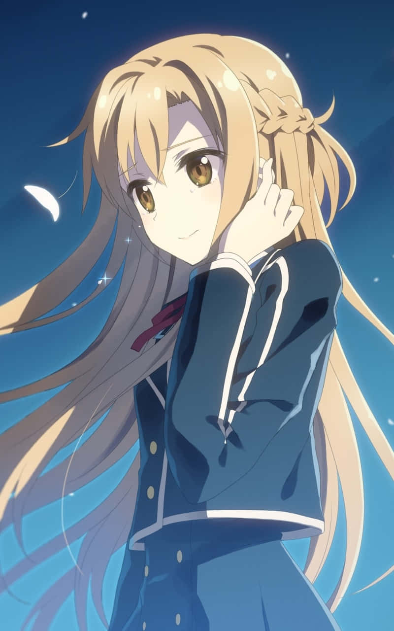 Explore The World Of Sword Art Online On Your Iphone Background
