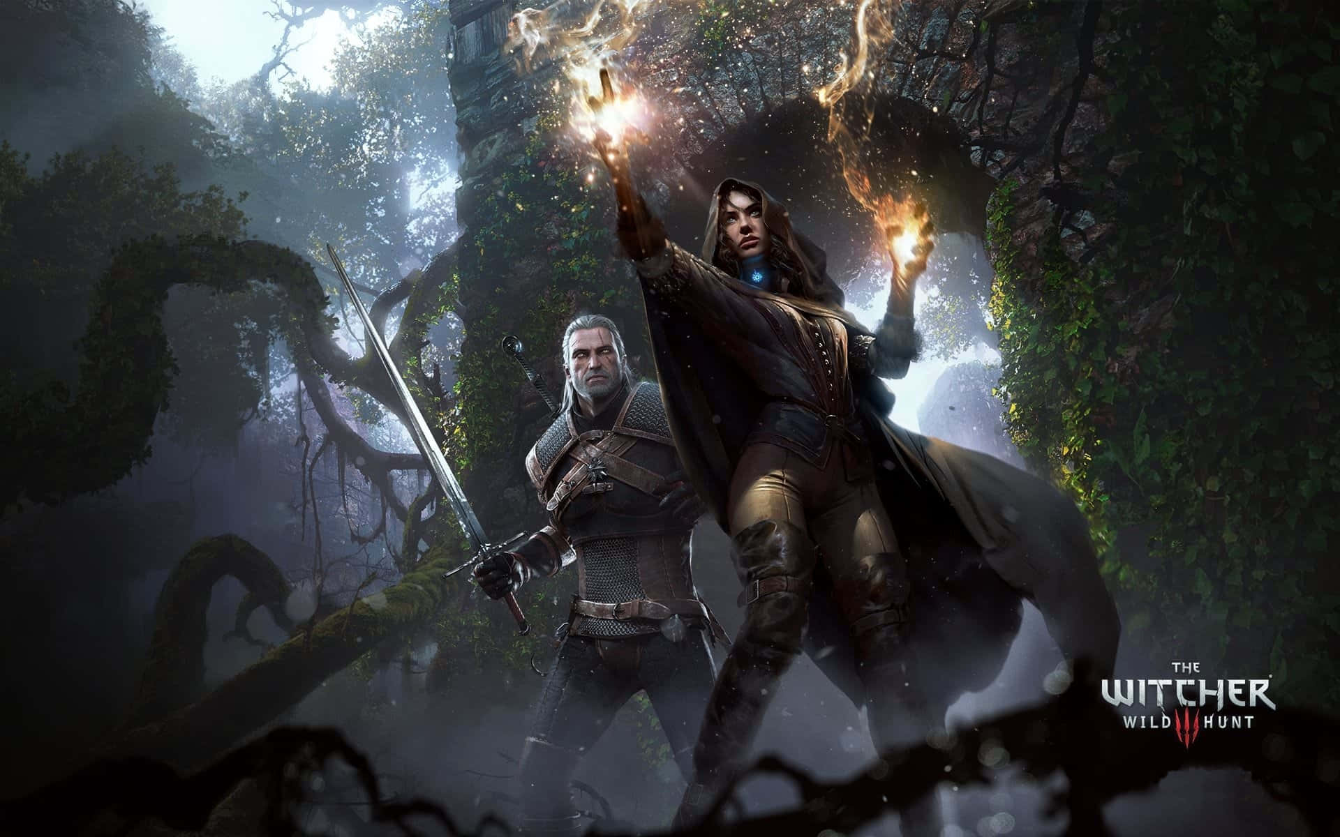 “explore The World Of The Witcher With Witcher 3 Desktop” Background