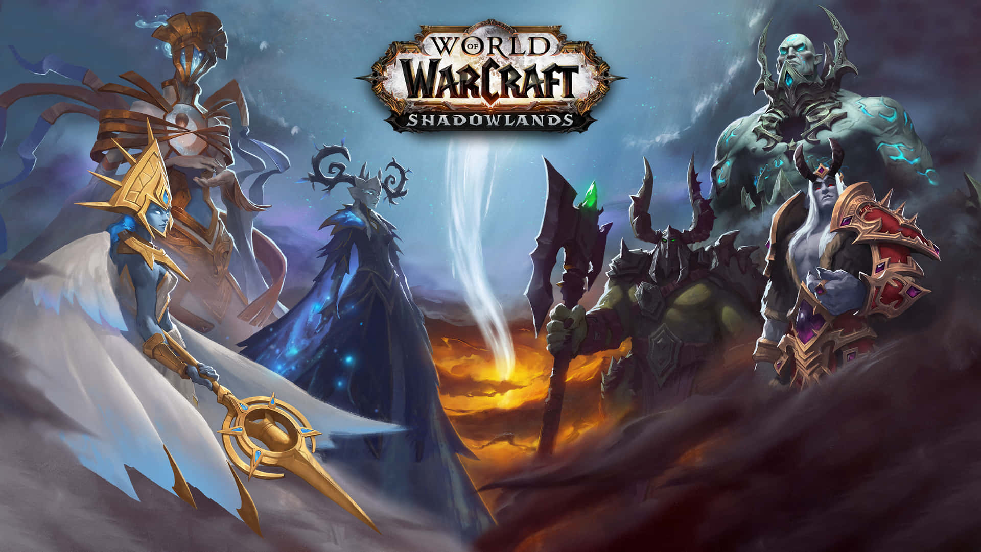 “explore The World Of Warcraft Shadowlands In Stunning Graphics.” Background