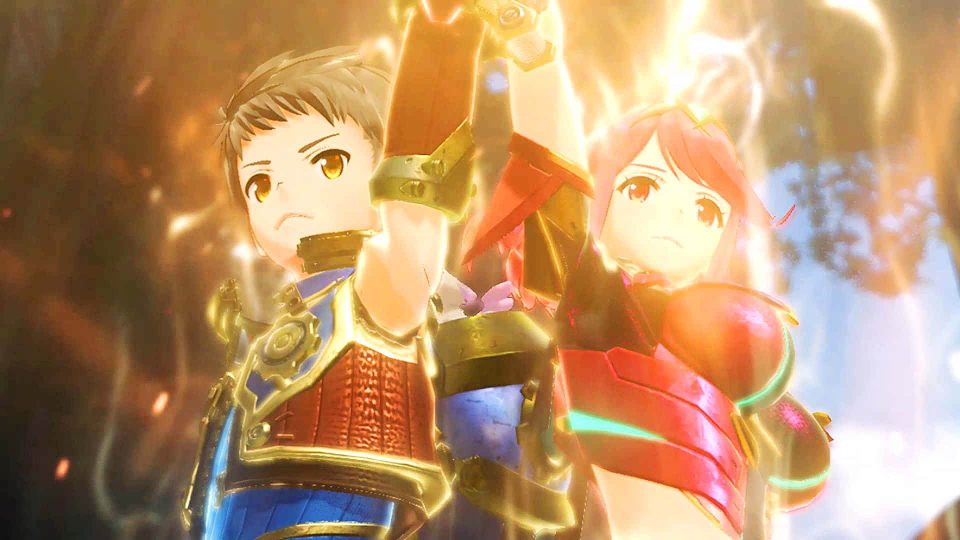 Explore The World Of Xenoblade On The Nintendo Switch Background